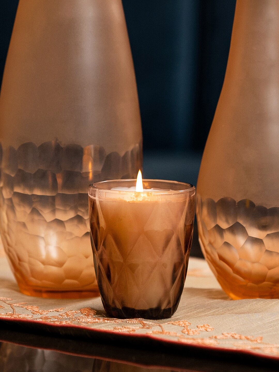 

Perenne Design Purple Gingerbread Scented Jar Candle