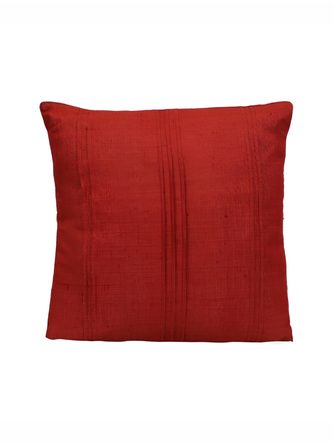 

Perenne Design Red & Blue Silk Square Cushion Cover