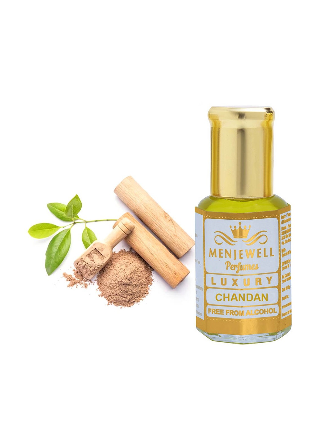 

Menjewell Luxury Chandan Long Lasting Perfume - 12ml, Yellow