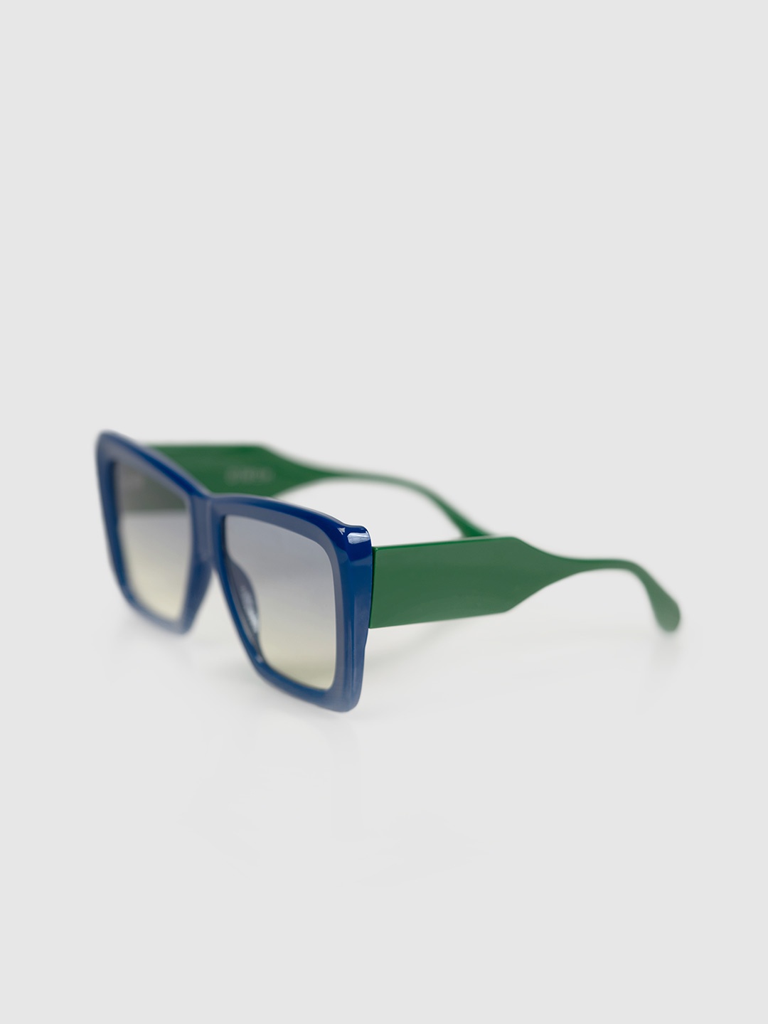 

DIMEH Unisex Wayfarer Sunglasses with UV Protected Lens SG-008, Blue