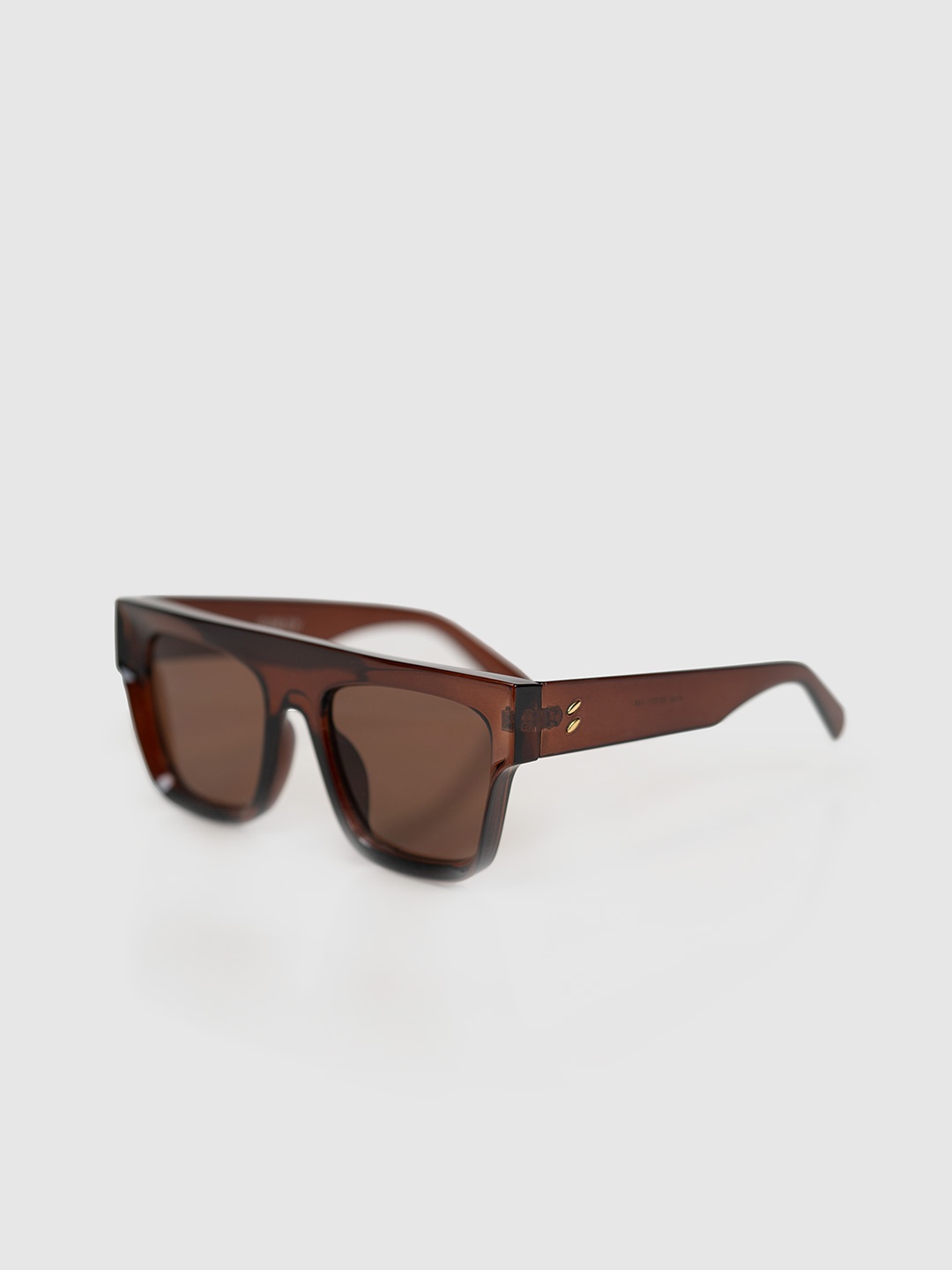 

DIMEH Unisex Wayfarer Sunglasses with Polarised and UV Protected Lens SG-027, Brown