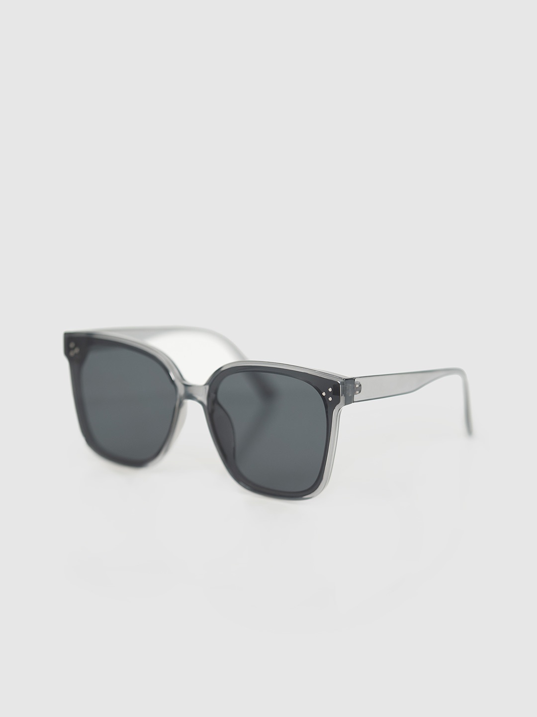 

DIMEH Unisex Wayfarer Sunglasses with UV Protected Lens SG-032, Black