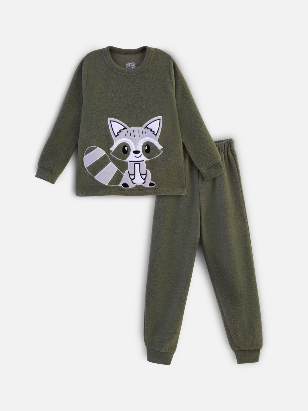 

Nap Chief Kids Graphic Printed T-shirt & Jogger, Green