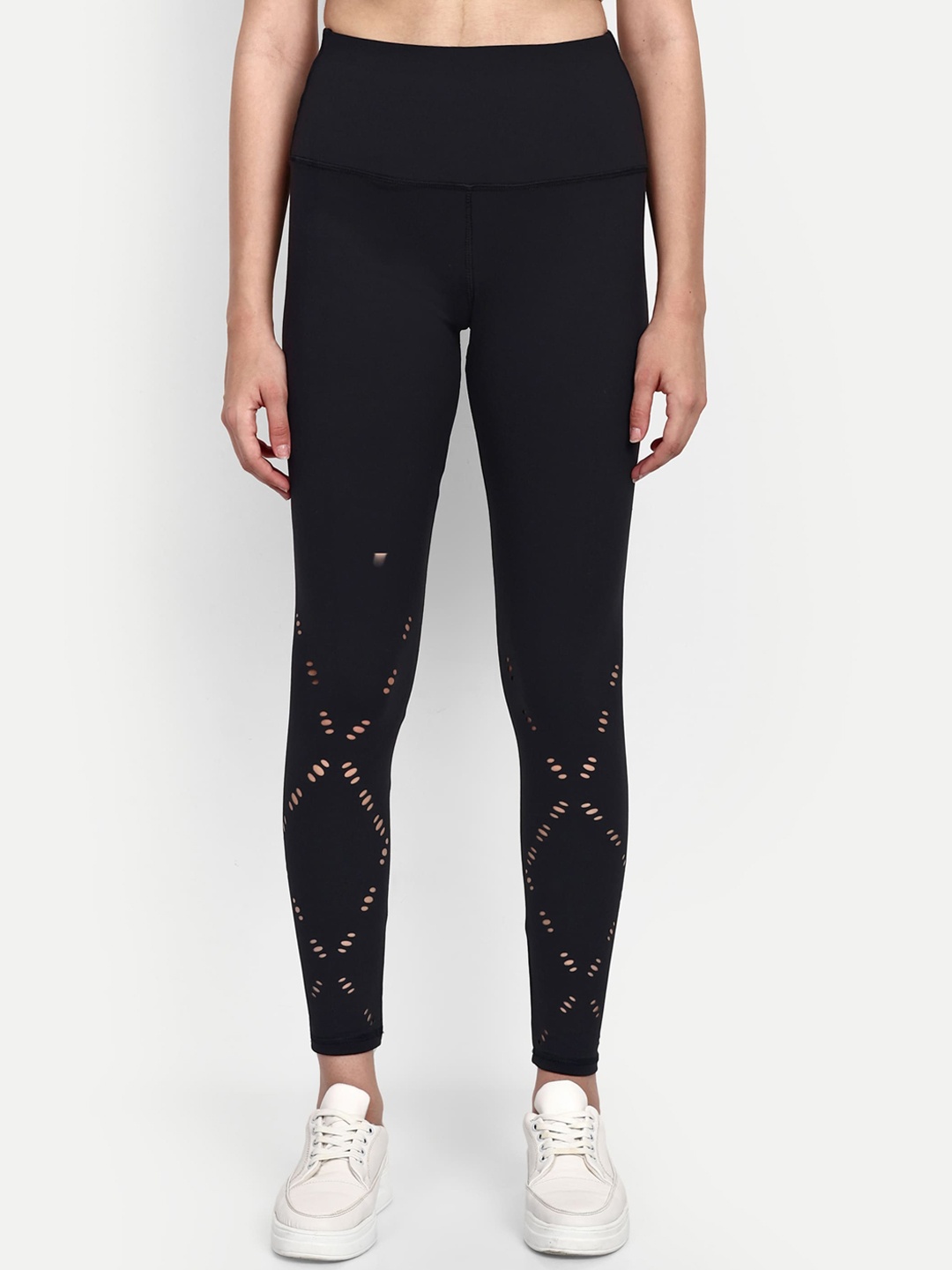 

Fenoix Dry-Fit Ankle Length Training Tights, Black