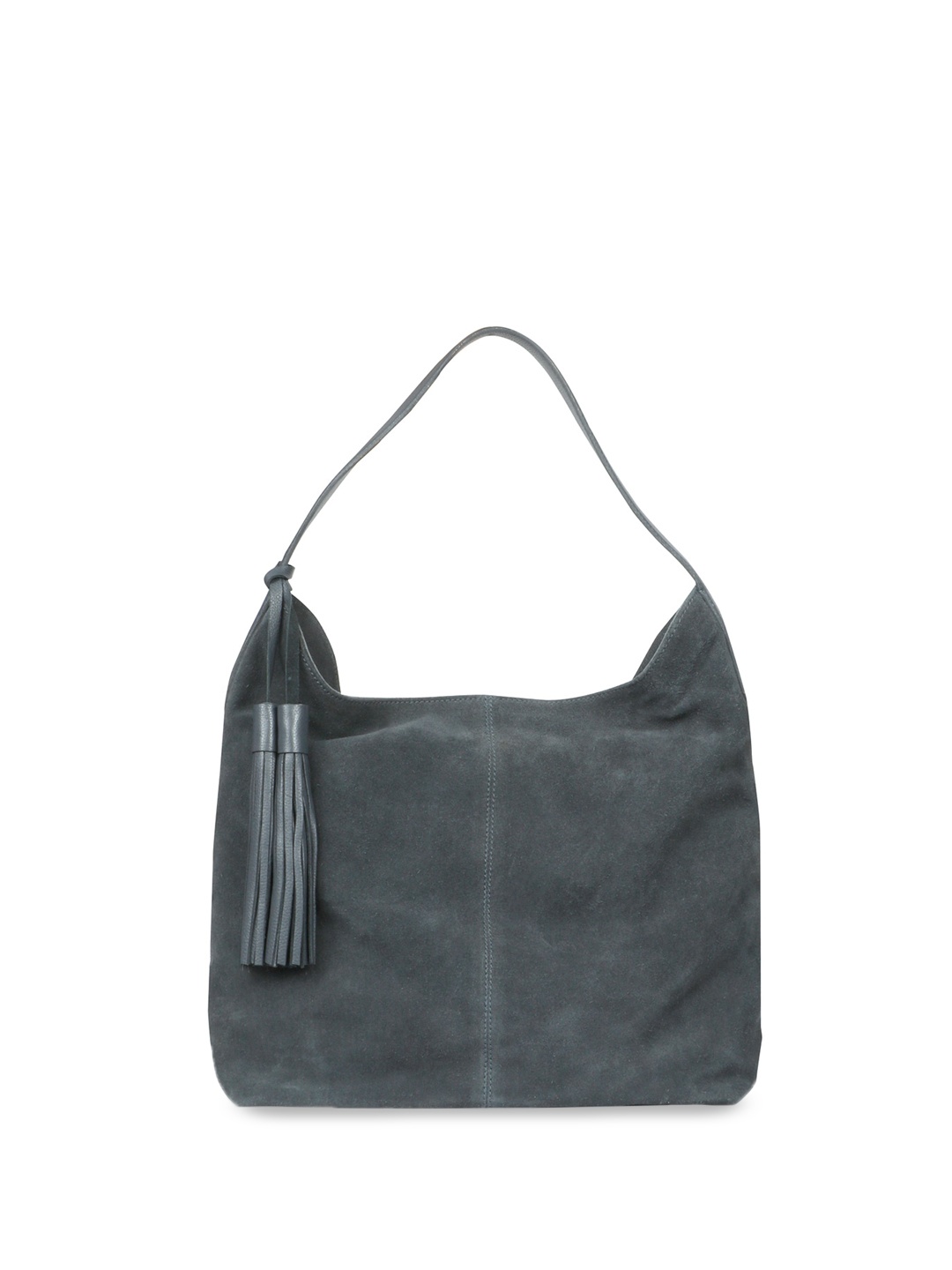 

Favore Structured Leather Shoulder Bag, Blue
