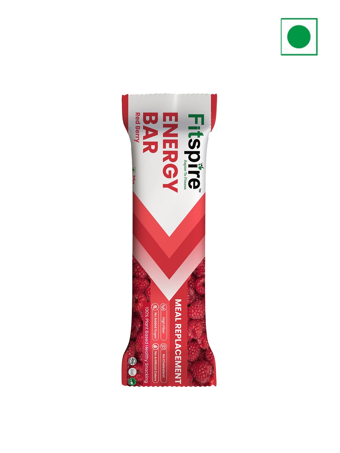 

FITSPIRE Redberry Energy Bar- 35 gms, Red