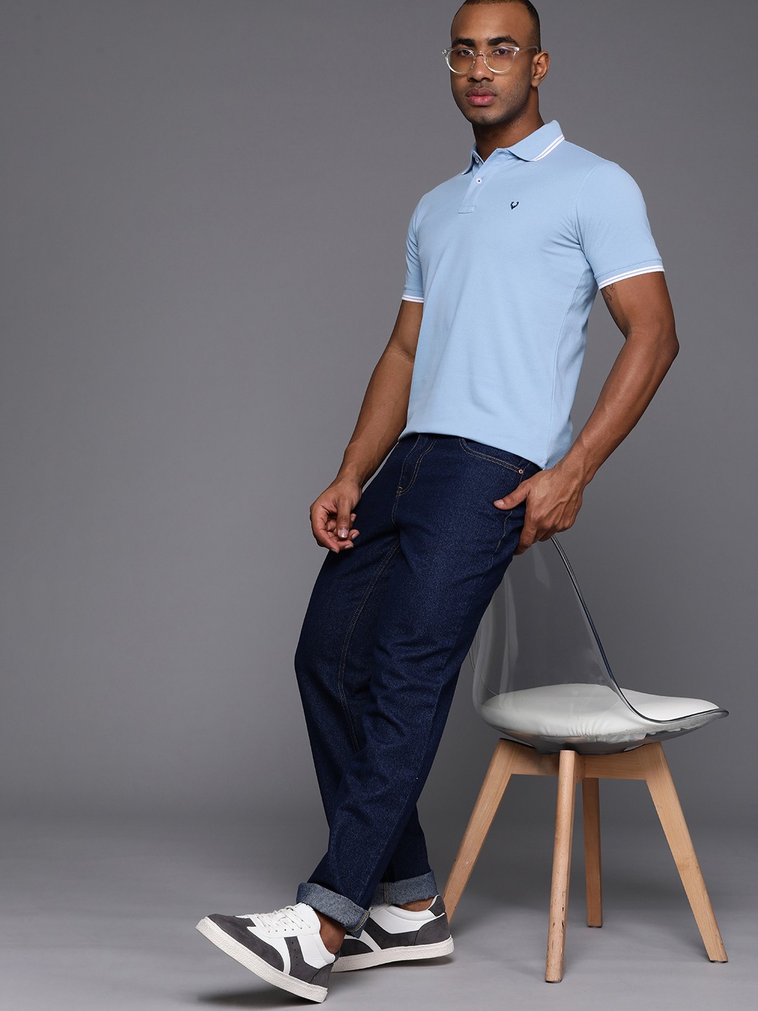 

Allen Solly Polo Collar Regular Fit T-shirt, Blue