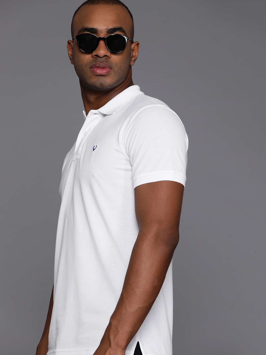 

Allen Solly Polo Collar T-shirt, White