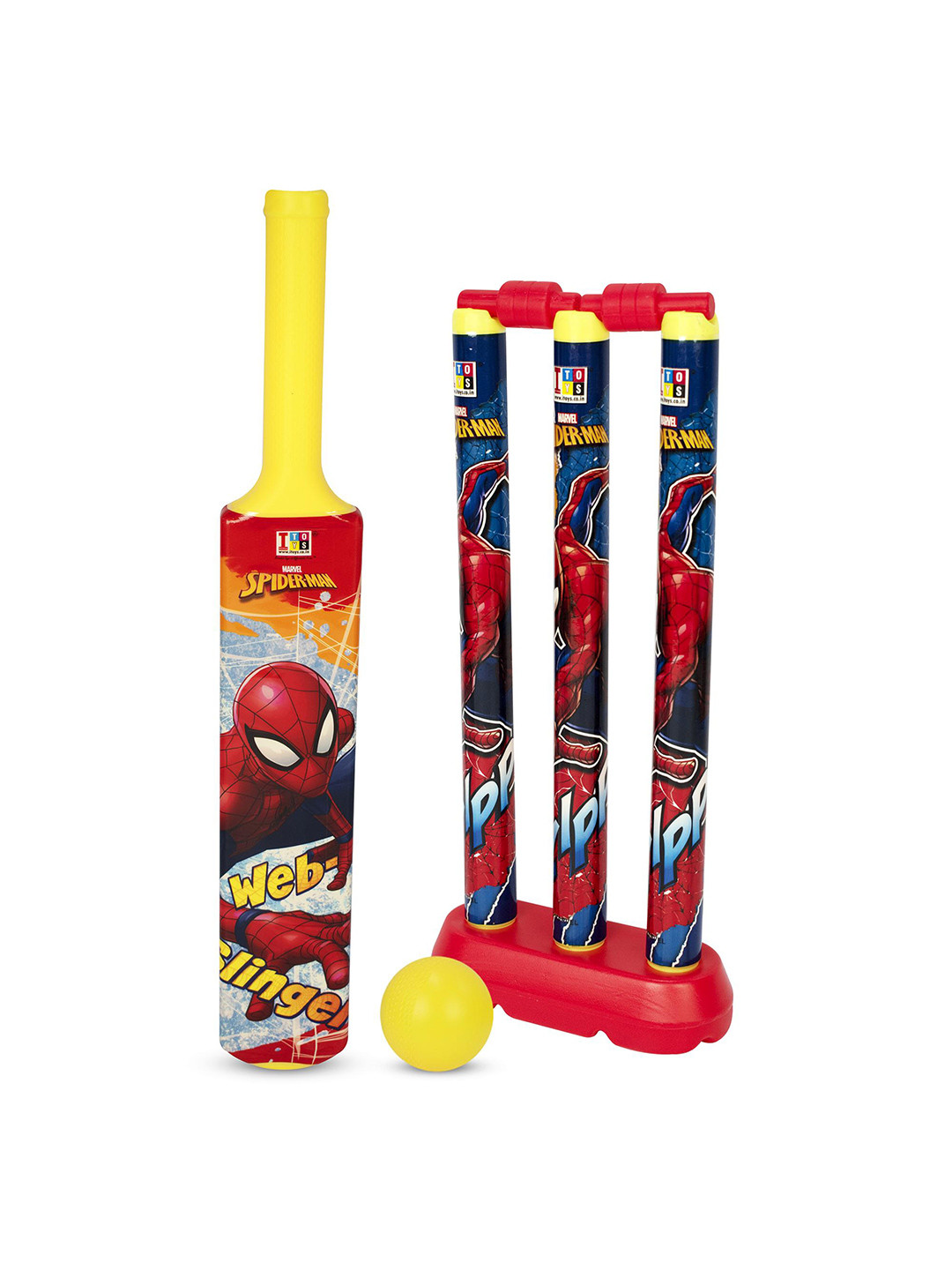 

Disney Marvel Spiderman My First Cricket Set, Yellow