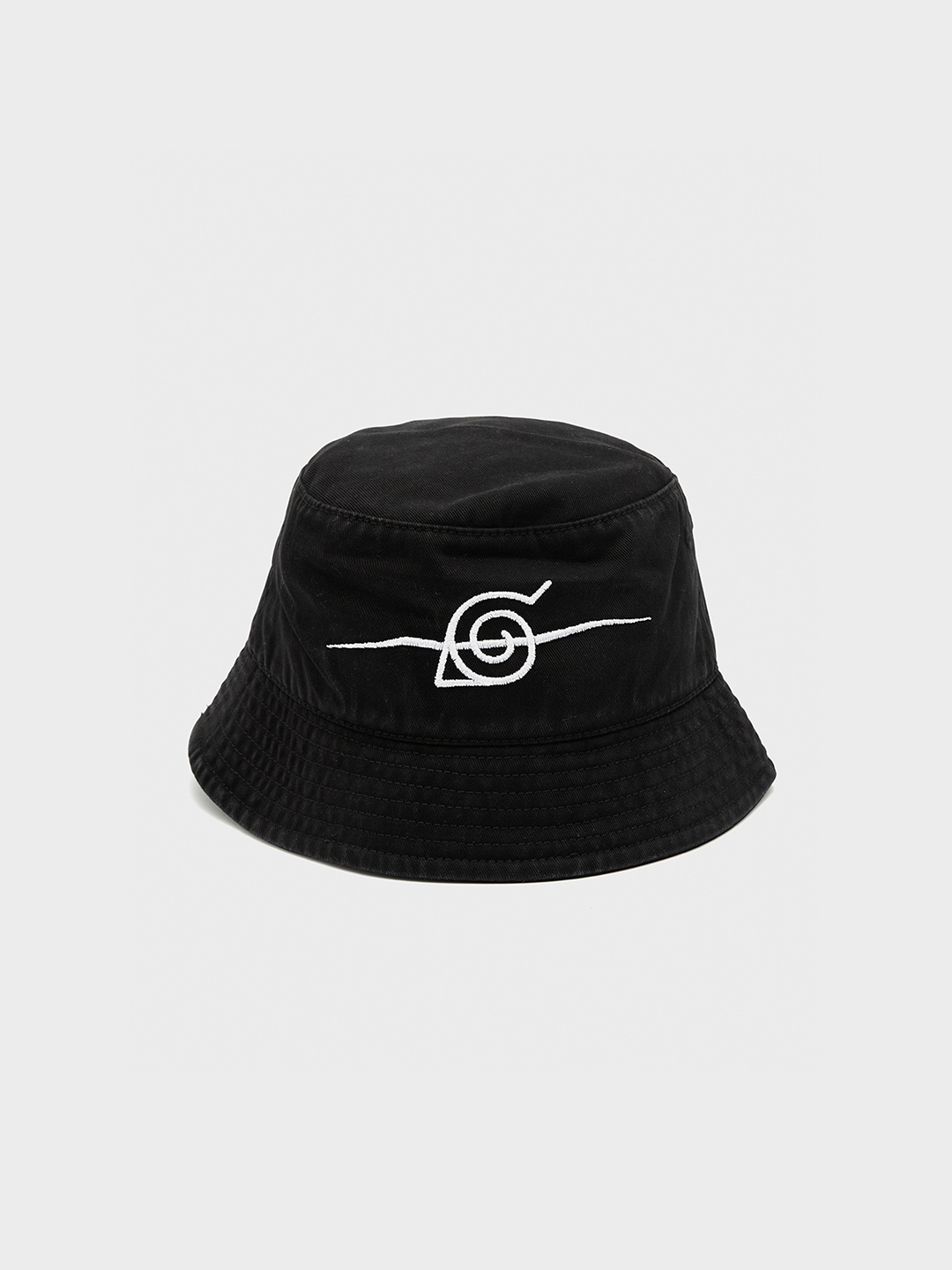 

Bewakoof Unisex Naruto Embroidered Bucket Hat, Black