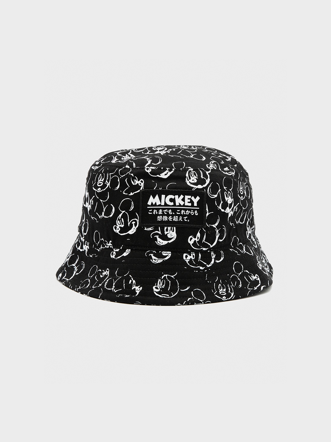 

Bewakoof Unisex Mickey Mouse Printed Bucket Hat, Black