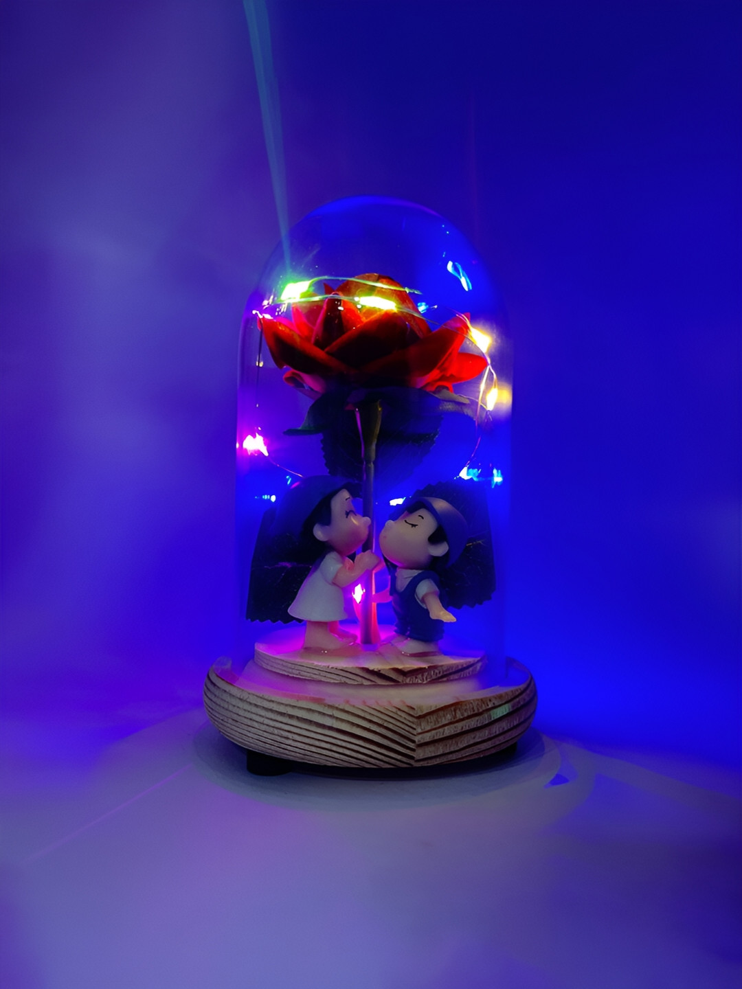

CraftVatika Transparent Glass Figurine Showpiece