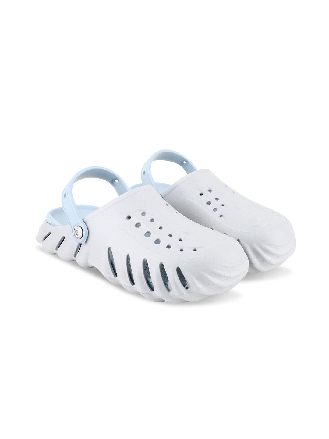 

BEONZA Men Self Design Clogs, Grey