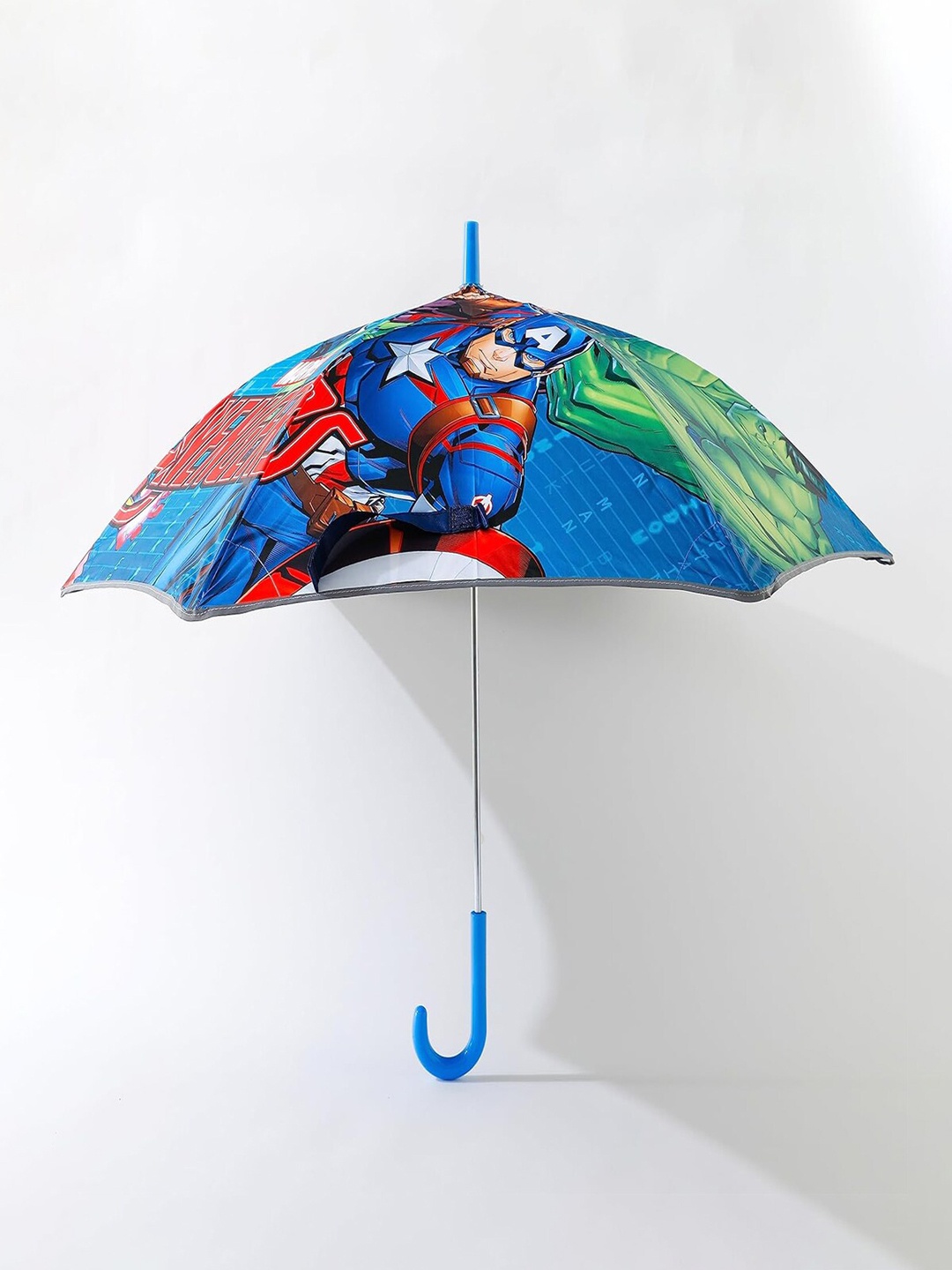 

Kuber Industries Manual 2 Fold Cartoon Characters Umbrellas, Blue