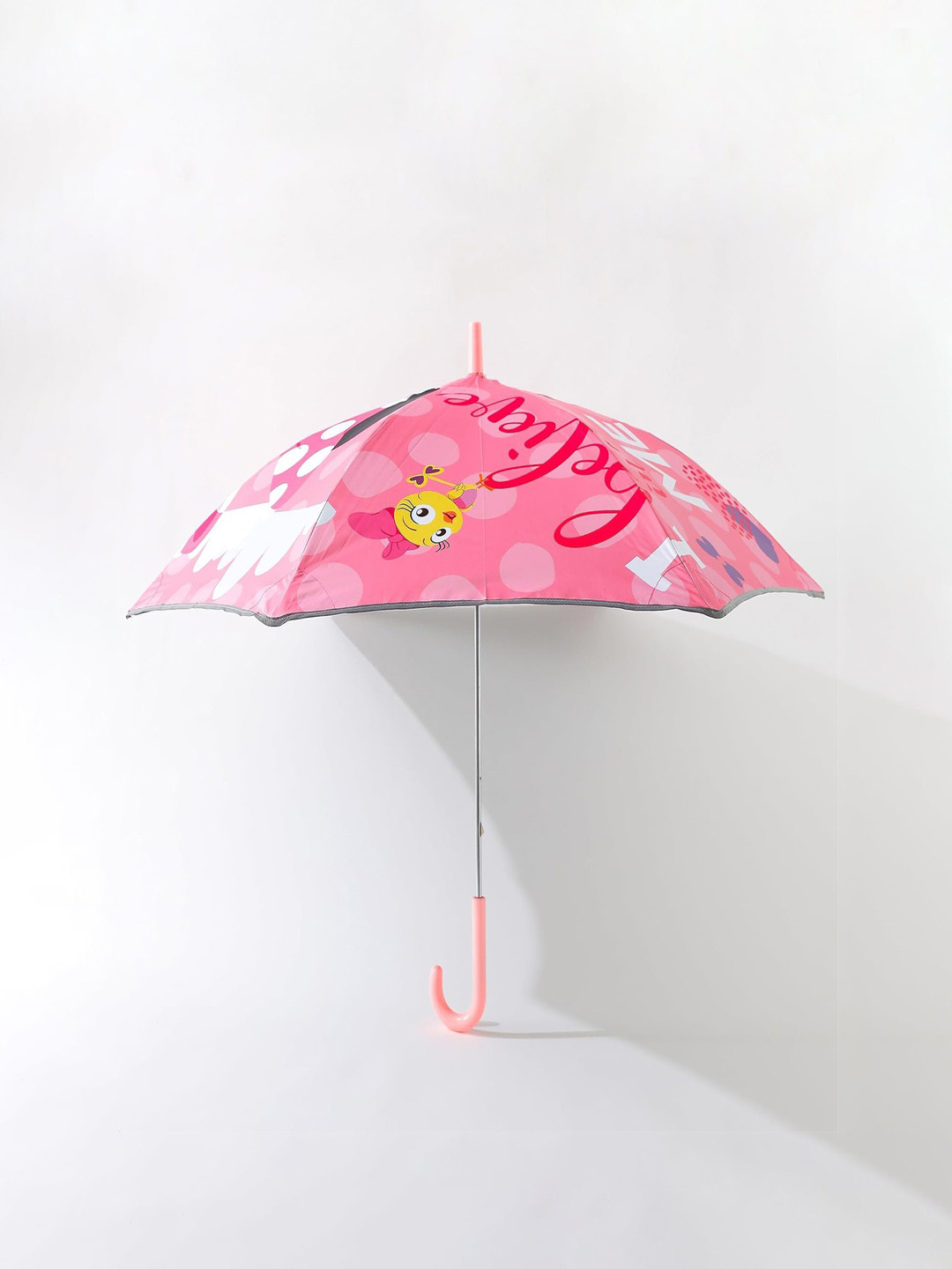 

Kuber Industries Automatic 2 Fold Cartoon Characters Umbrellas, Pink