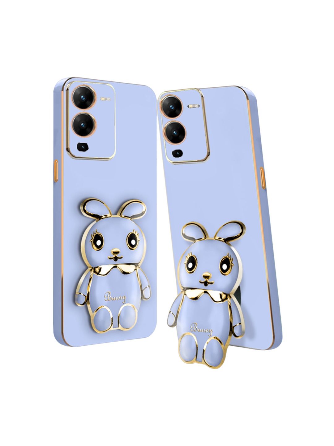 

Karwan Vivo V25 Pro Mobile Back Case, Blue