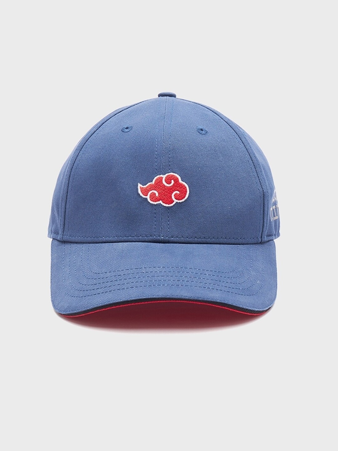 

Bewakoof Unisex Rouge Ninja Club Embroidered Cotton Baseball Cap, Blue
