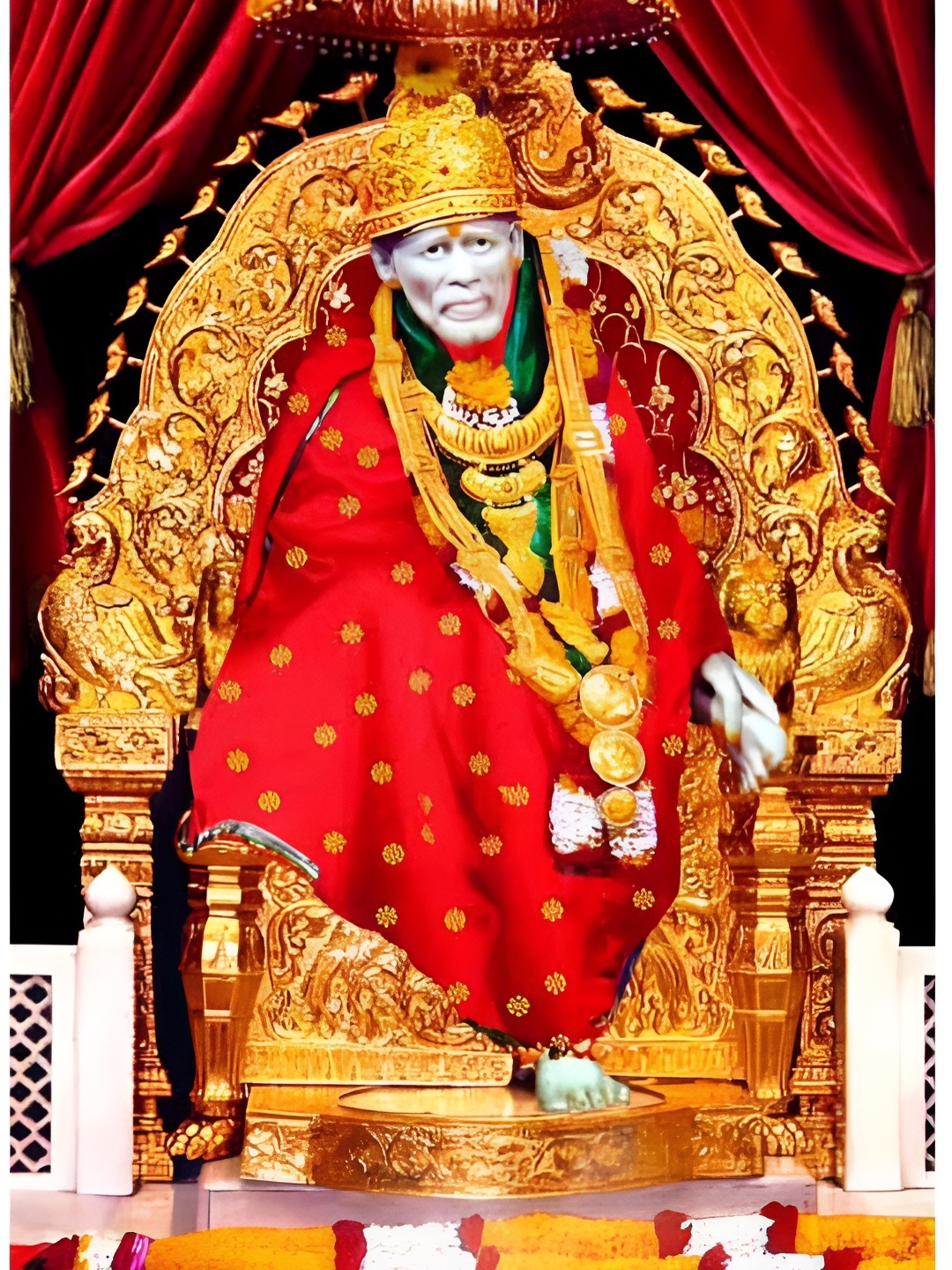 

PnF Red & Yellow Paper Religious Wall Photographs