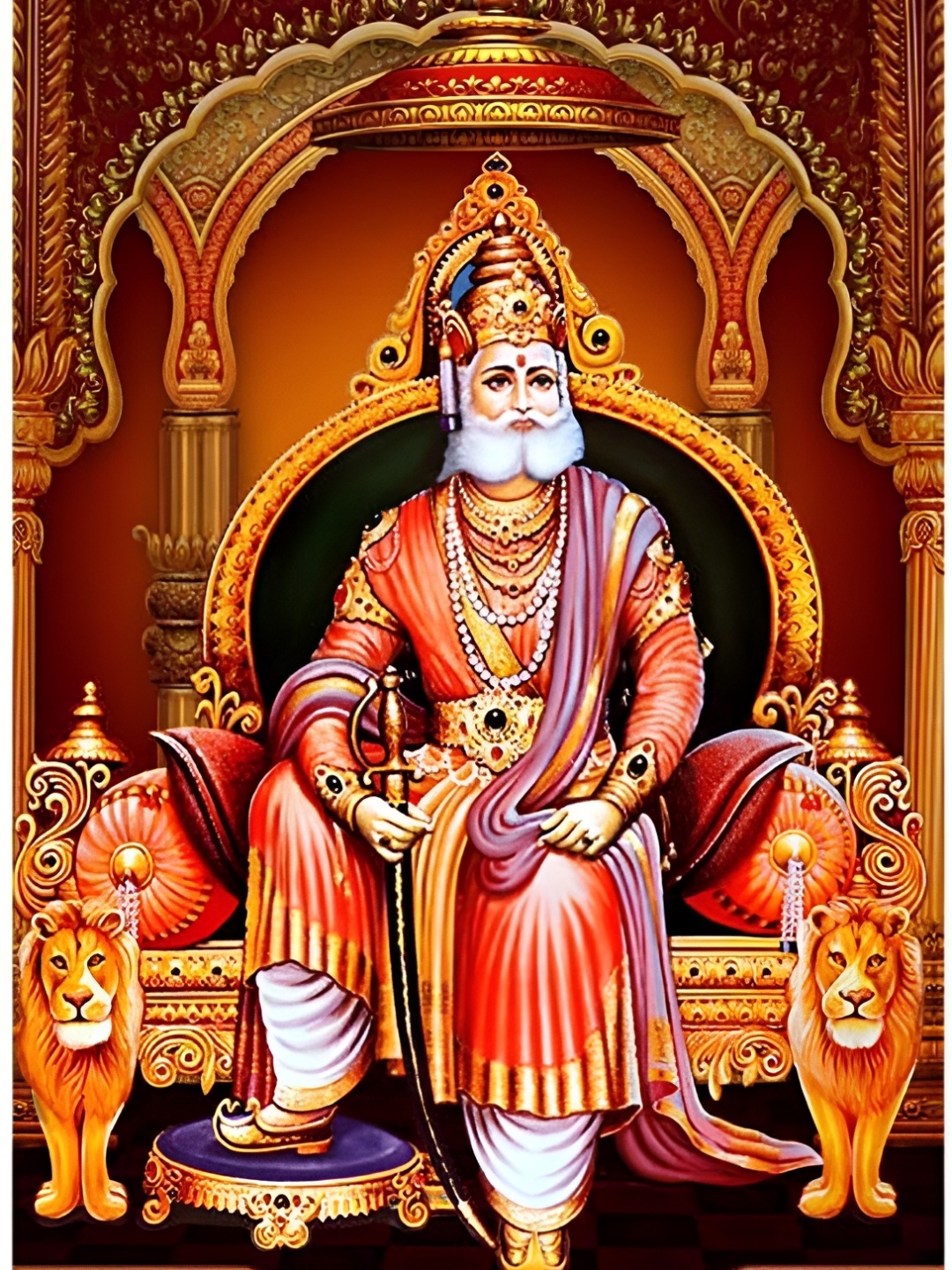 

PnF Red & Orange Religious Wall Sticker