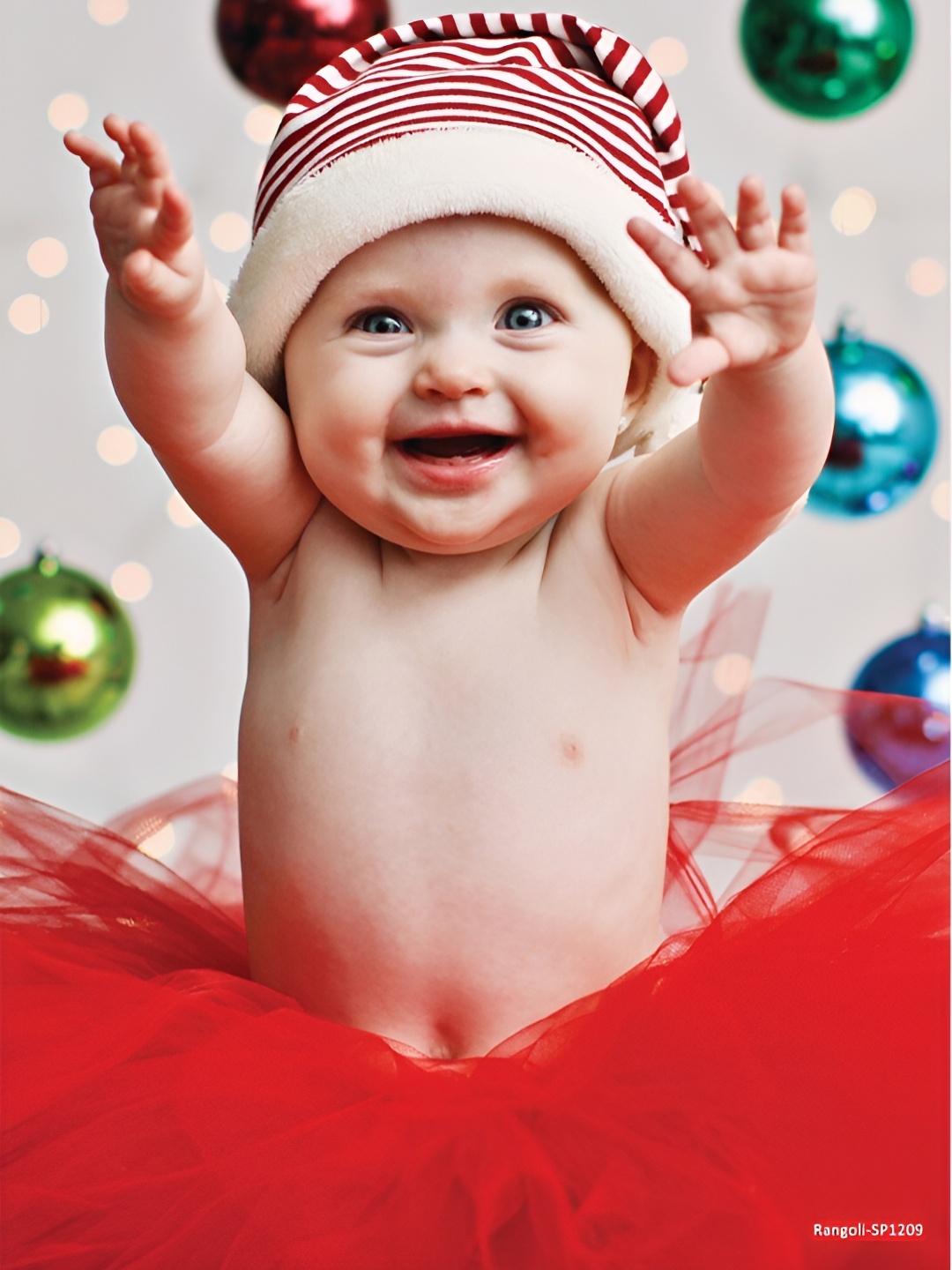 

Aquire White & Maroon Cute Little Girl Baby Sparkle Self Adhesive Wall Sticker