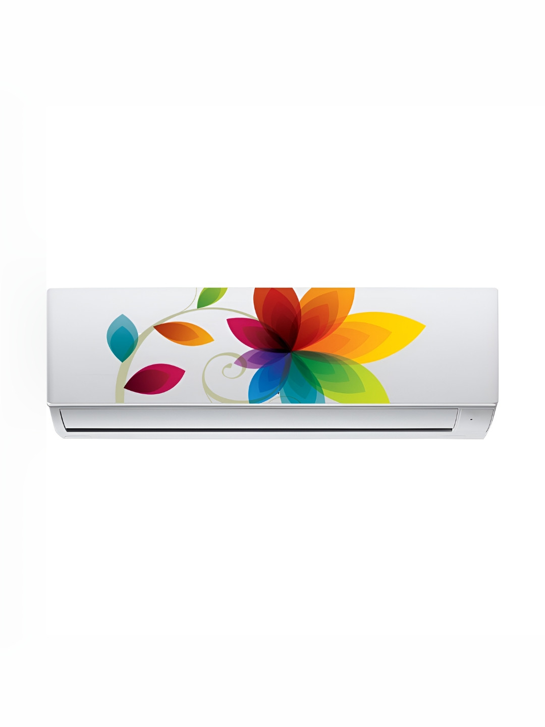 

Aquire Red & Green Floral Printed Self Adhesive AC Sticker