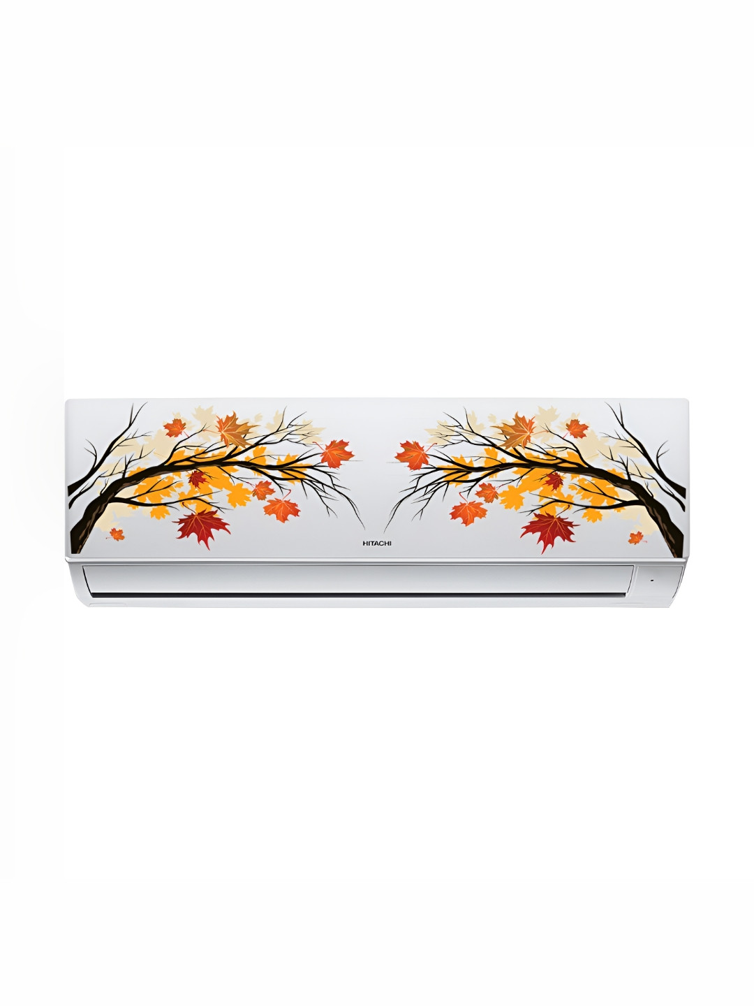 

Aquire Yellow & Black Leaf Printed Self Adhesive AC Sticker