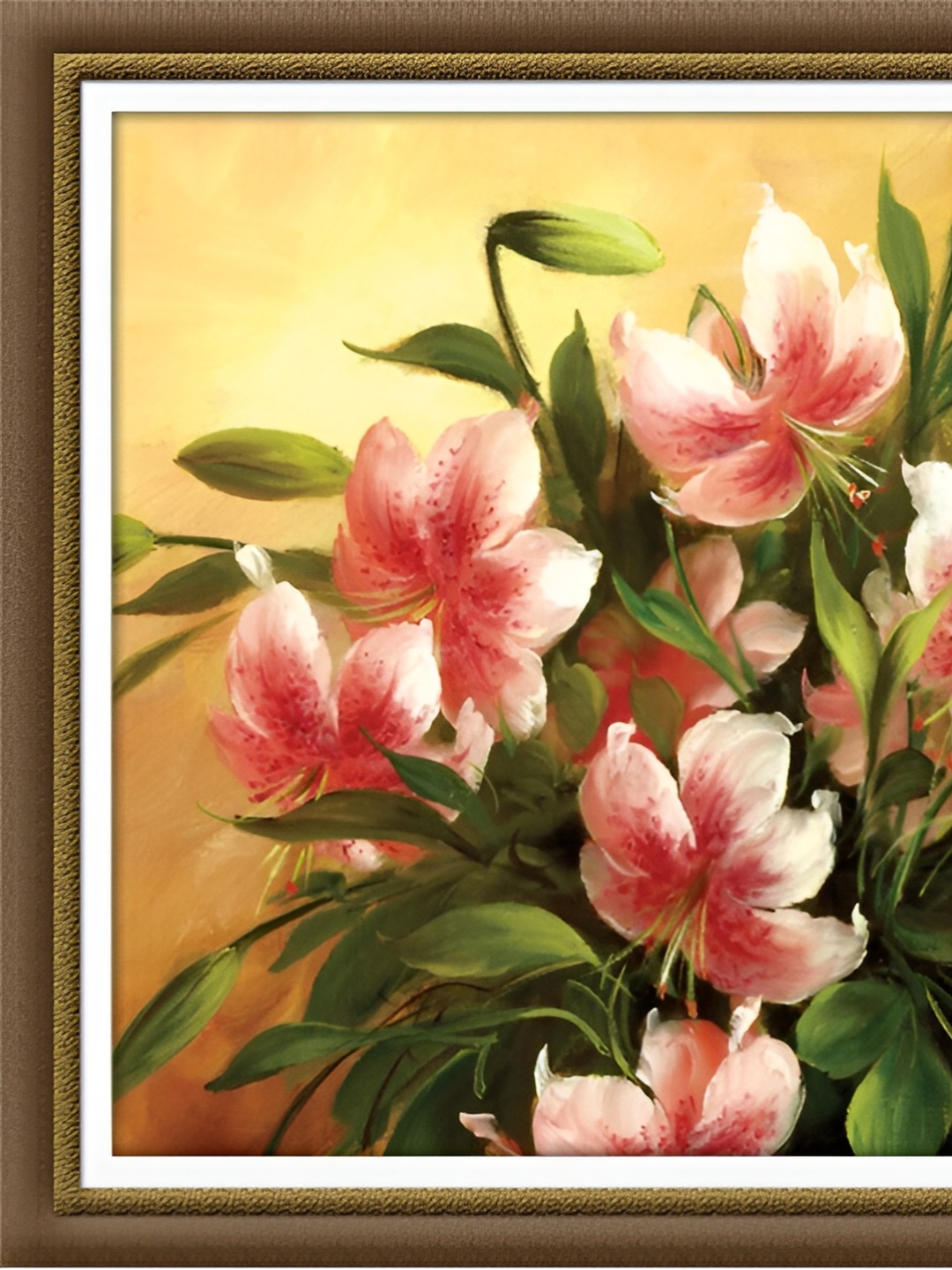 

Aquire Beige & Pink Canvas Floral Wall Painting