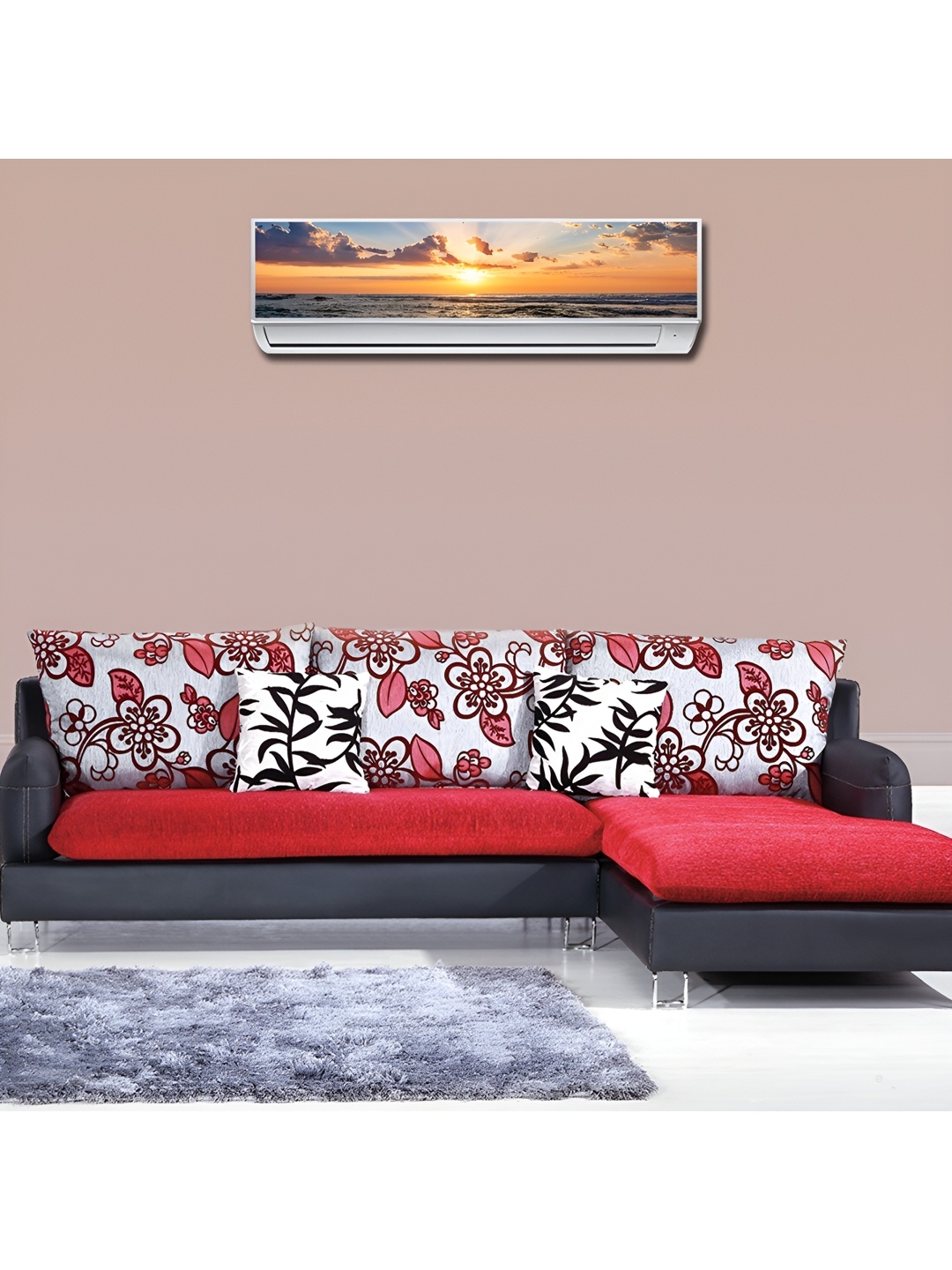 

Aquire Blue & Yellow Clouds & Sun Printed Air Conditioner Decal and Sticker