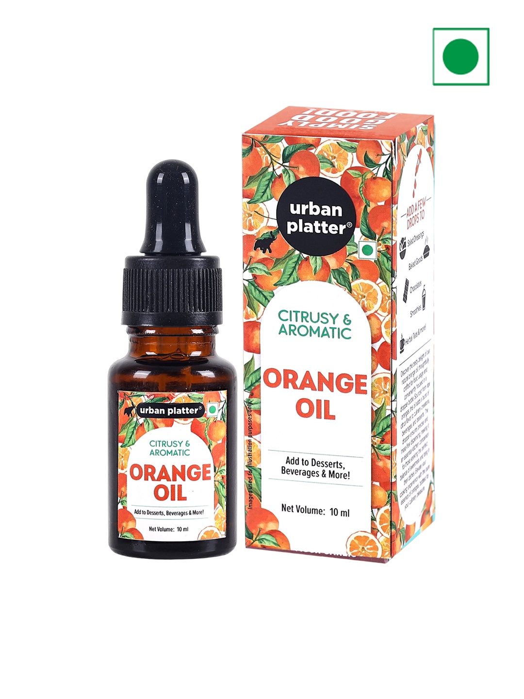 

URBAN PLATTER Orange Oil- 10ml, Yellow