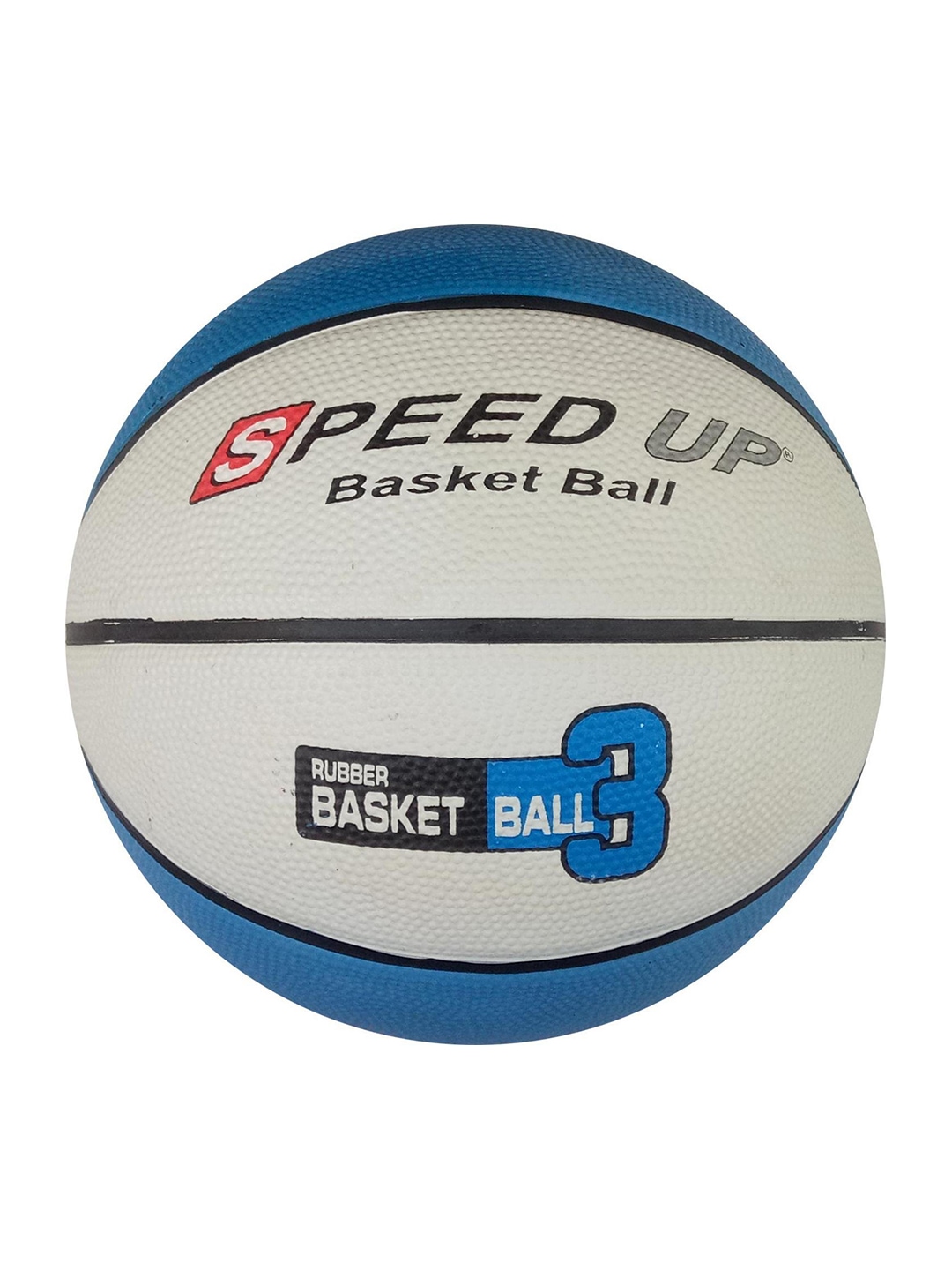 

Speed Up Strong & Durable Rubber Basket Ball - Size 3, White