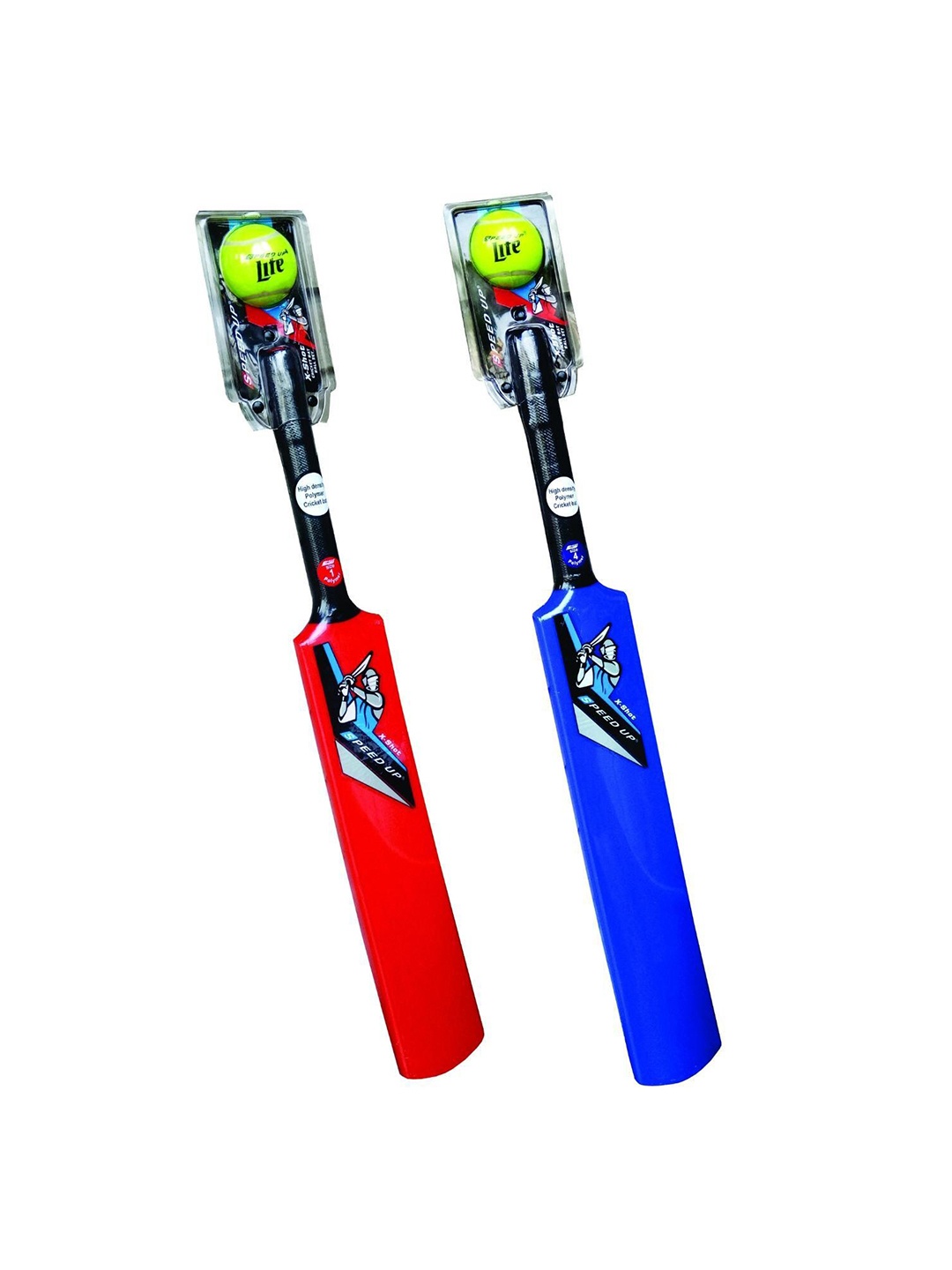 

Speed Up Racket Cricket Bat & Ball Runner Set, Red