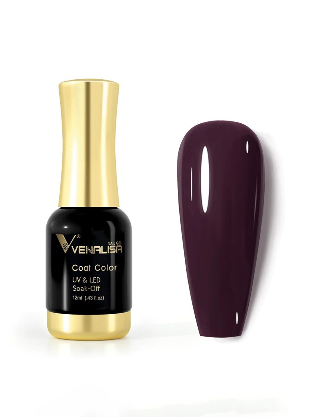 

VENALISA Coat Color UV & LED Soak-Off Gel Nail Polish 12 ml - Charm Purple 1083