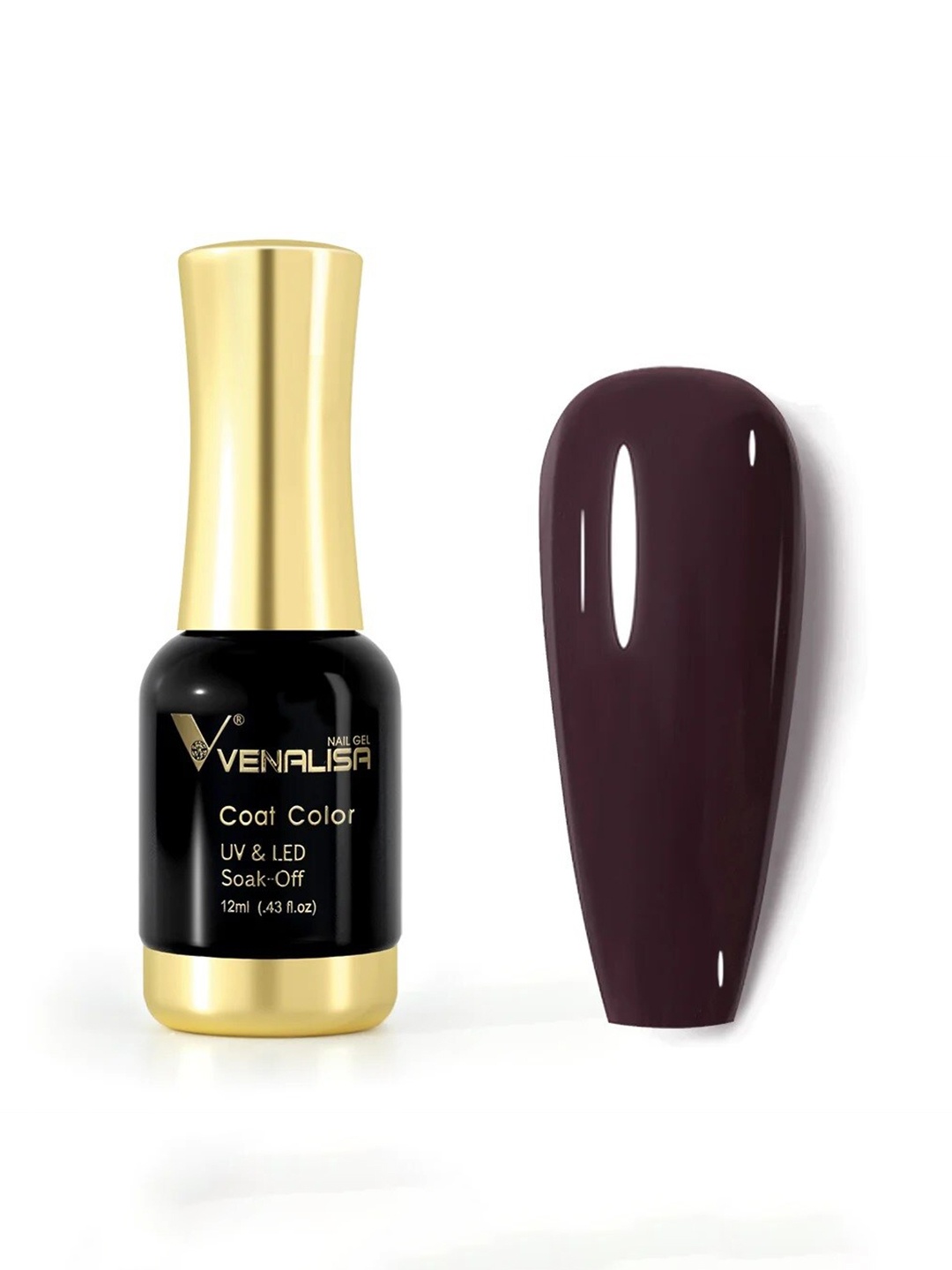 

VENALISA Coat Color UV & LED Soak-Off Gel Nail Polish 12 ml - Deep Violet 1082