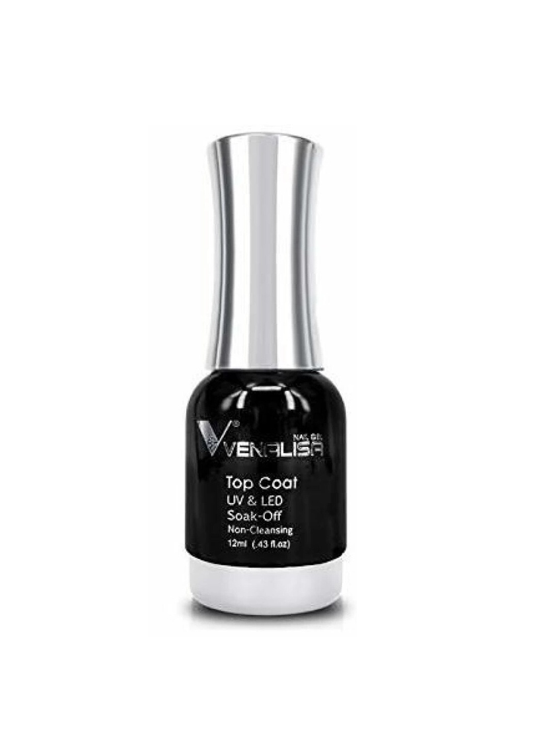 

VENALISA Top Coat UV & LED Soak Off Gel Polish 12 ml - Transparent