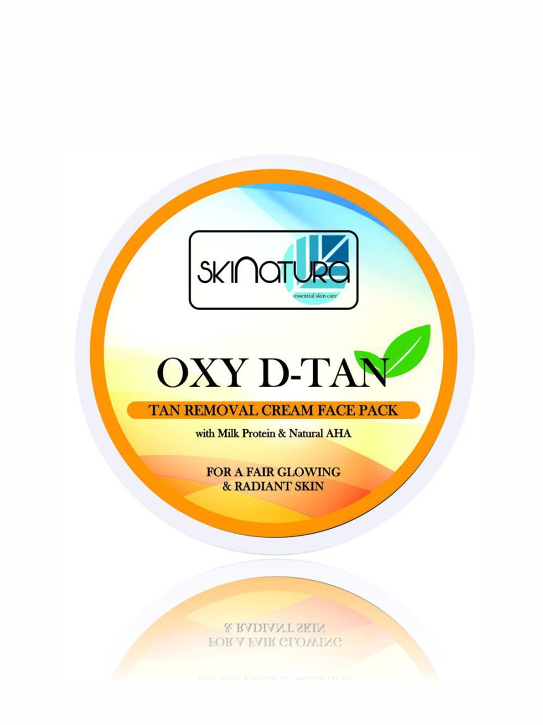 

Skinatura Oxy D-Tan Tan Removal Cream Face Pack with AHA & Milk Protein - 200 g, Off white