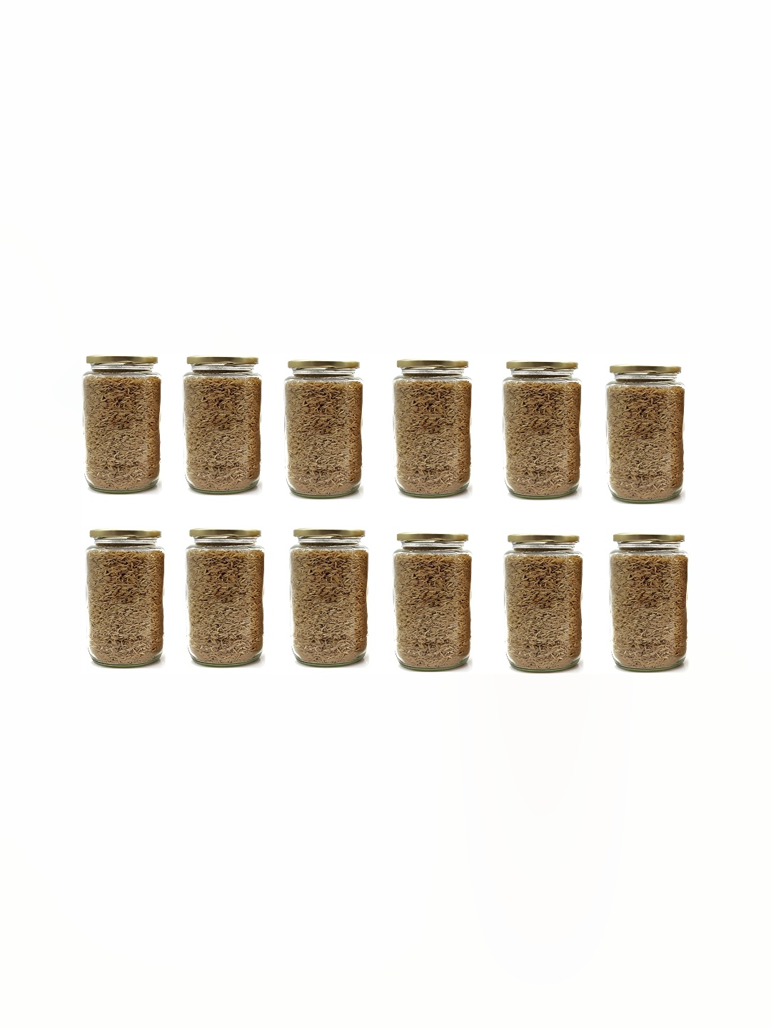 

Afast Transparent 12 Pcs Glass Dishwasher and Microwave Safe Food Container 1L