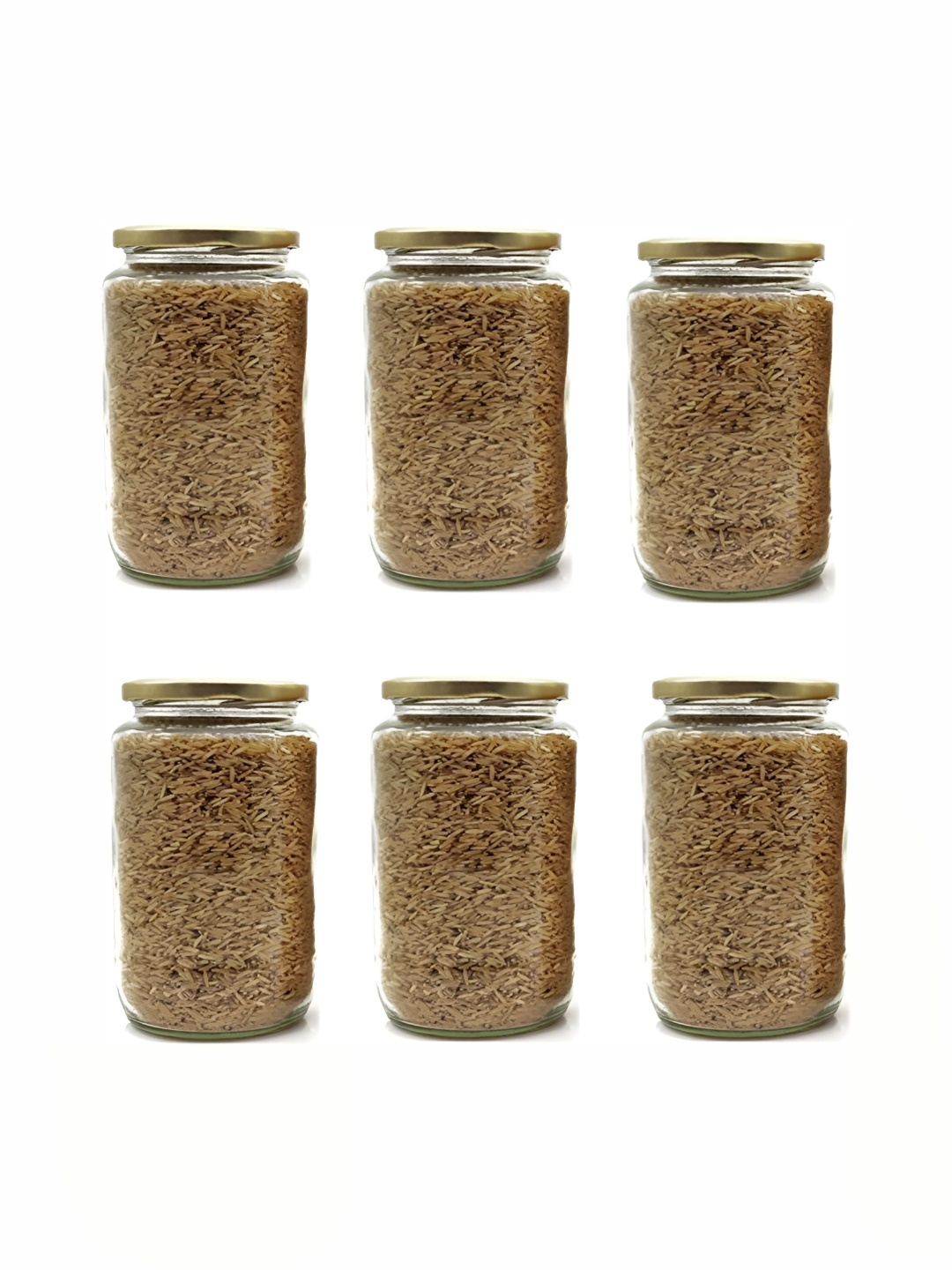 

Afast Transparent 6 Pcs Glass Dishwasher and Microwave Safe Food Container 1L