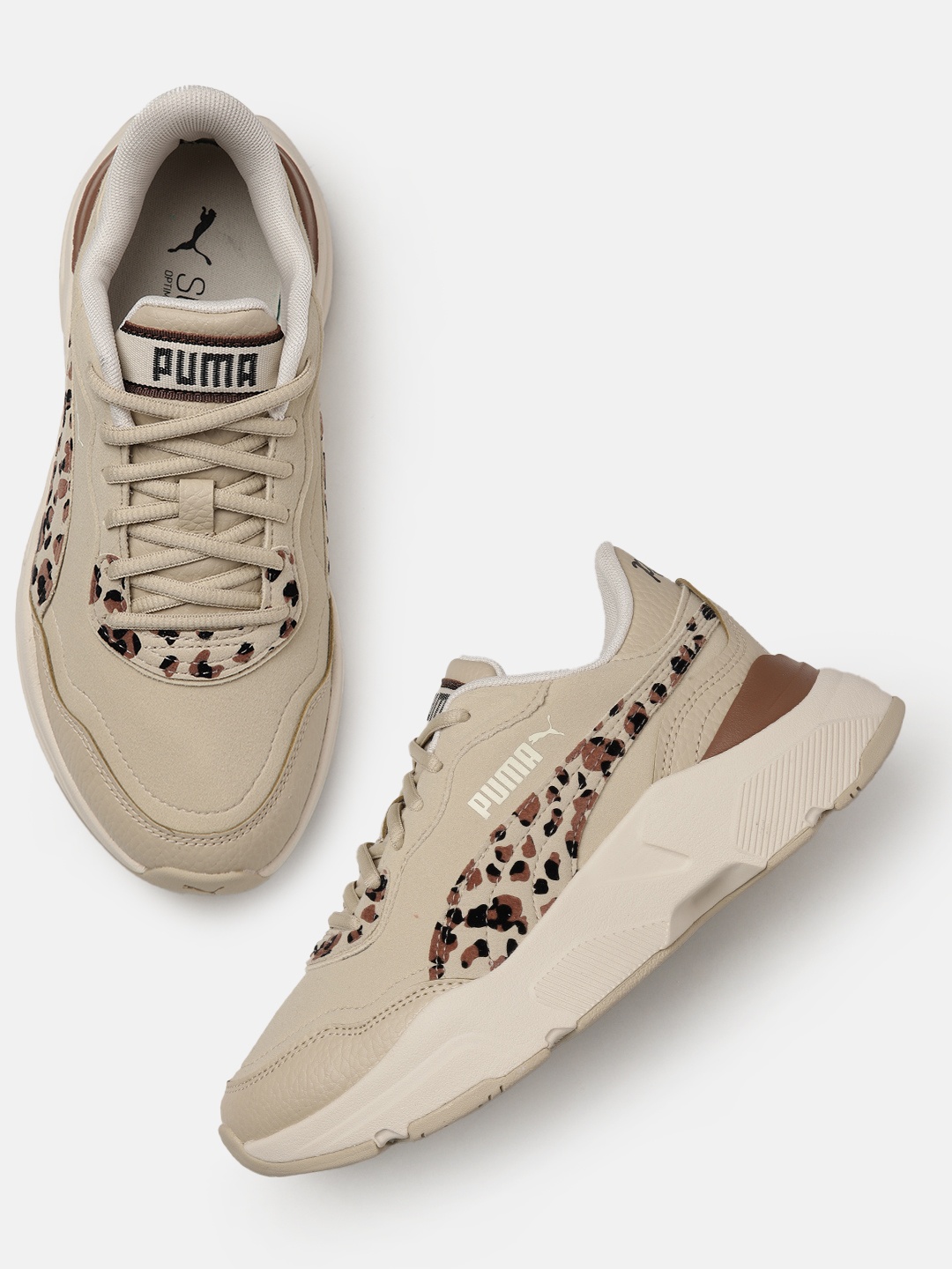 

Puma Women Cassia Rose I Am The Drama Sneakers, Beige