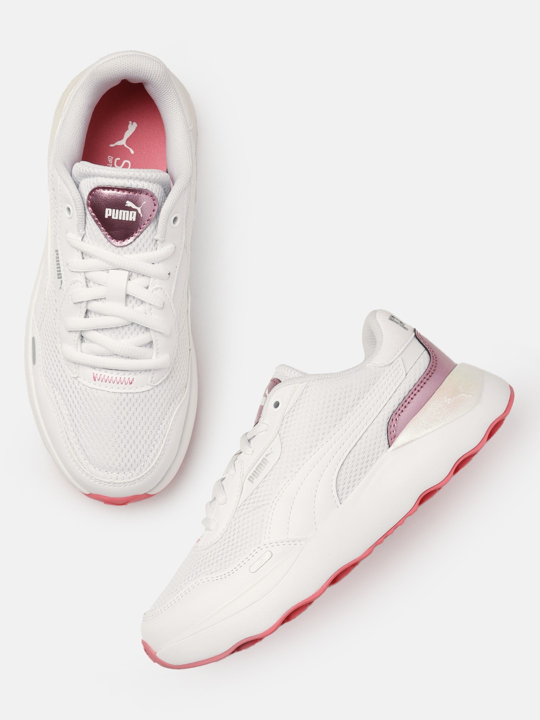 

Puma Women Runtamed Platform Sneakers, White