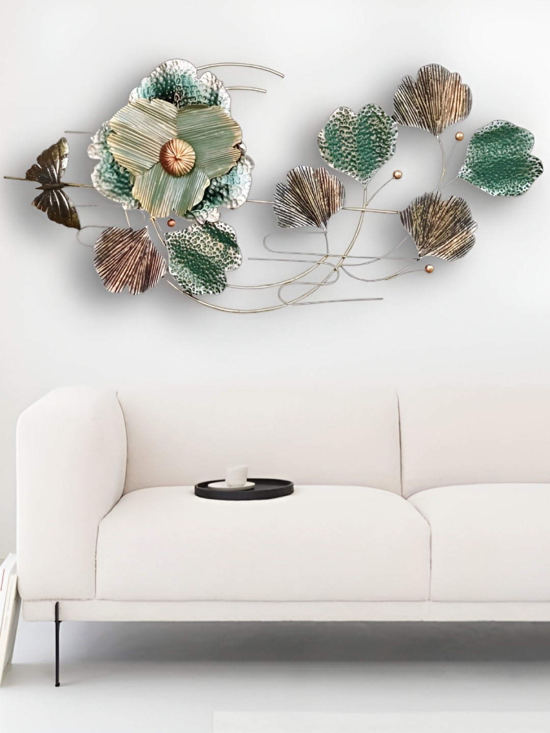 

Garden Deco Blue & Brown Metal Wall Hanging Decoration
