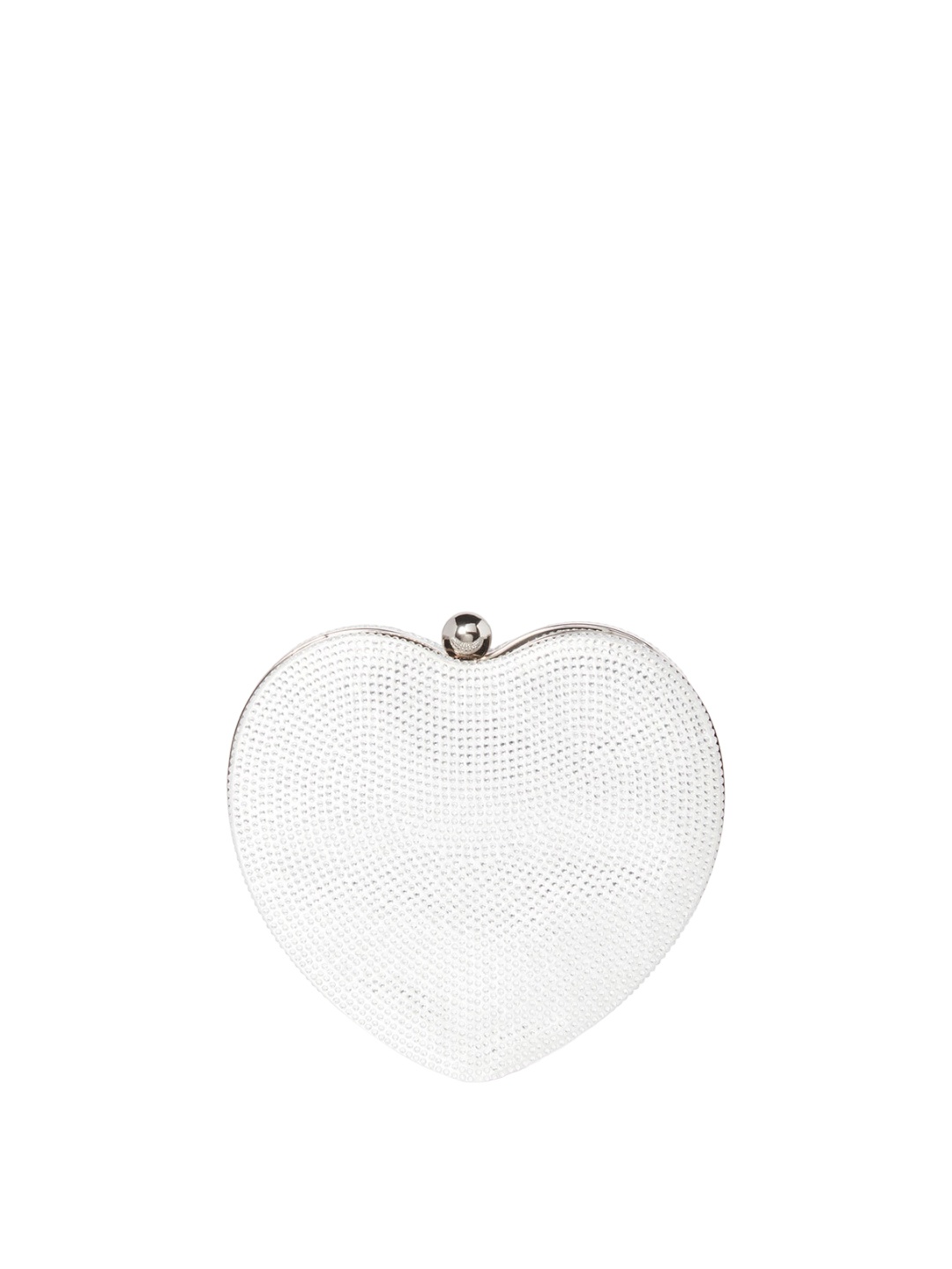

Forever New Textured Structured Sling Bag, Silver