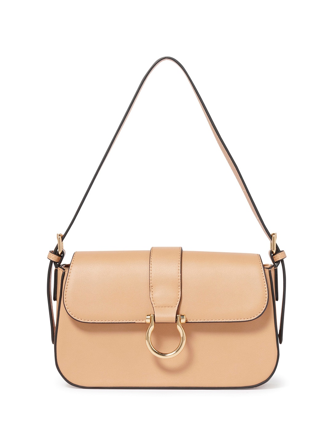

Forever New Structured Shoulder Bag, Peach