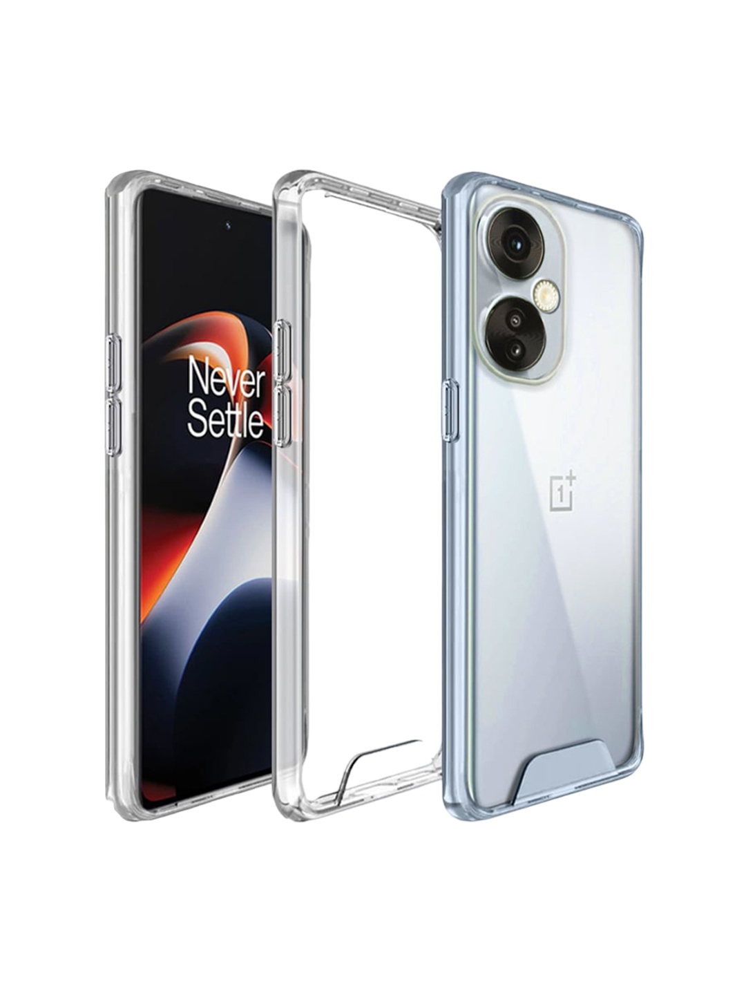 

Karwan Solid Printed Back Case Mobile Accessories, Transparent