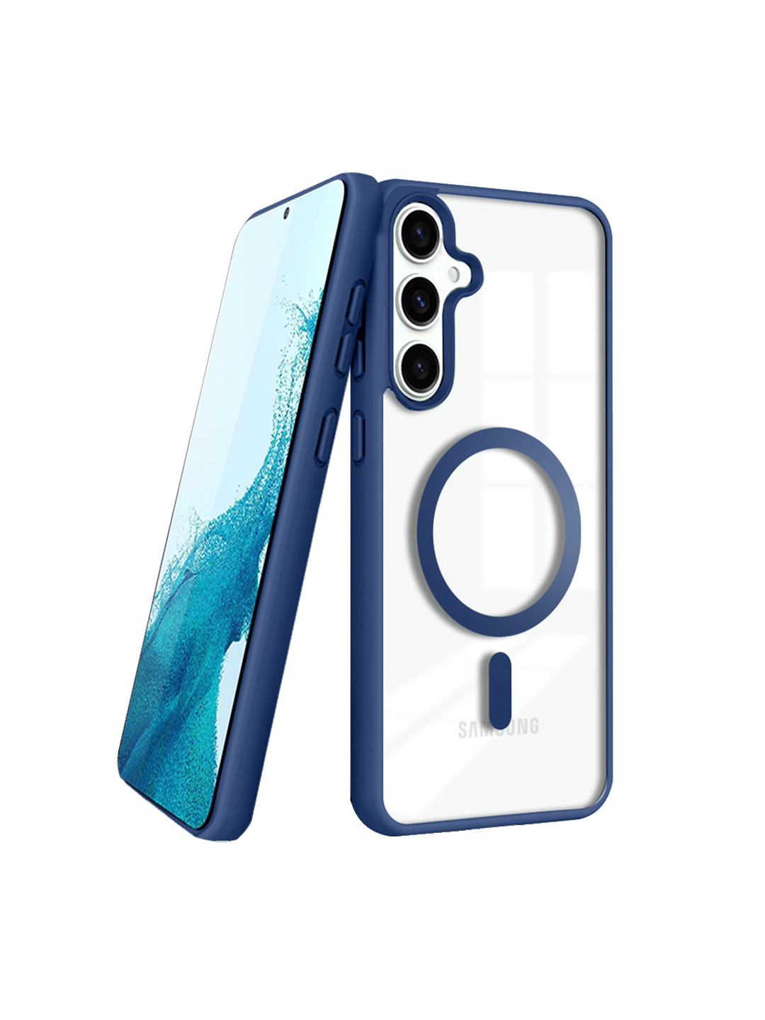 

Karwan MagSafe Samsung Galaxy S24 Back Case, Blue