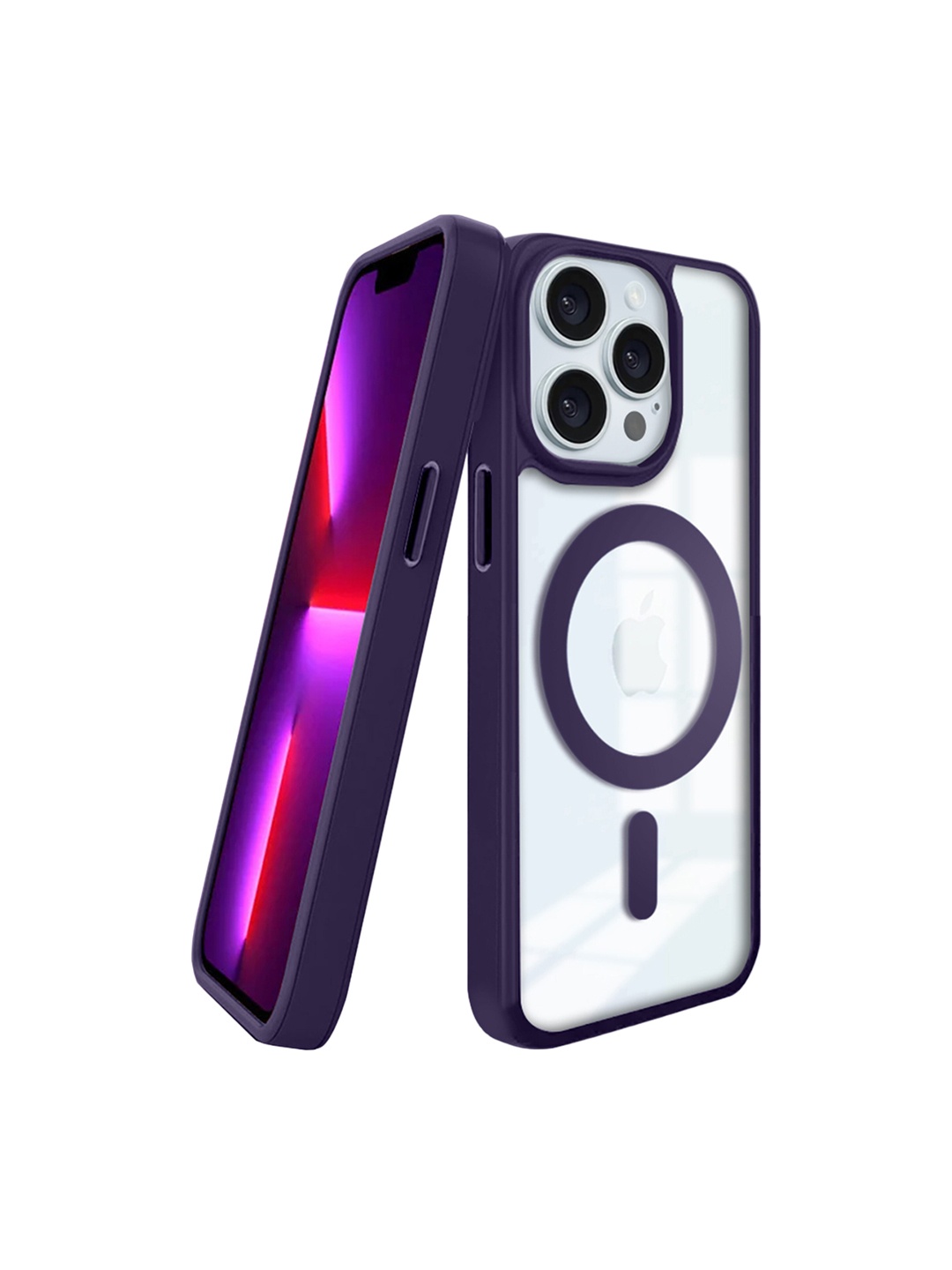

Karwan Printed iPhone 13 Pro Back Case Mobile Accessories, Purple