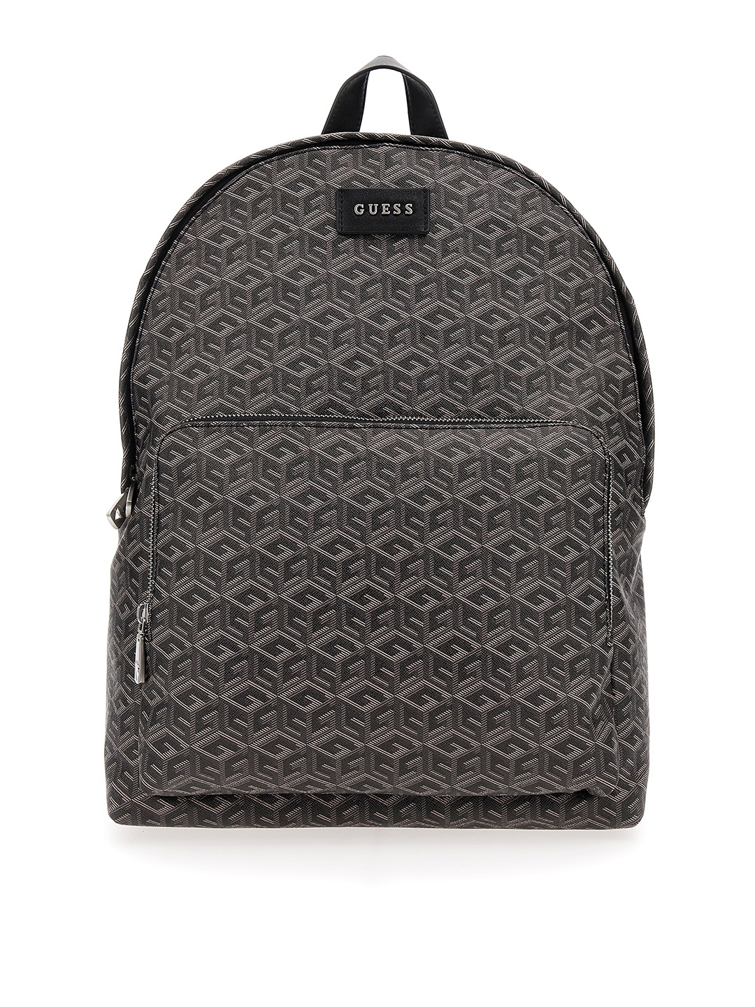 

GUESS Men Brand Logo Print Backpack, Grey