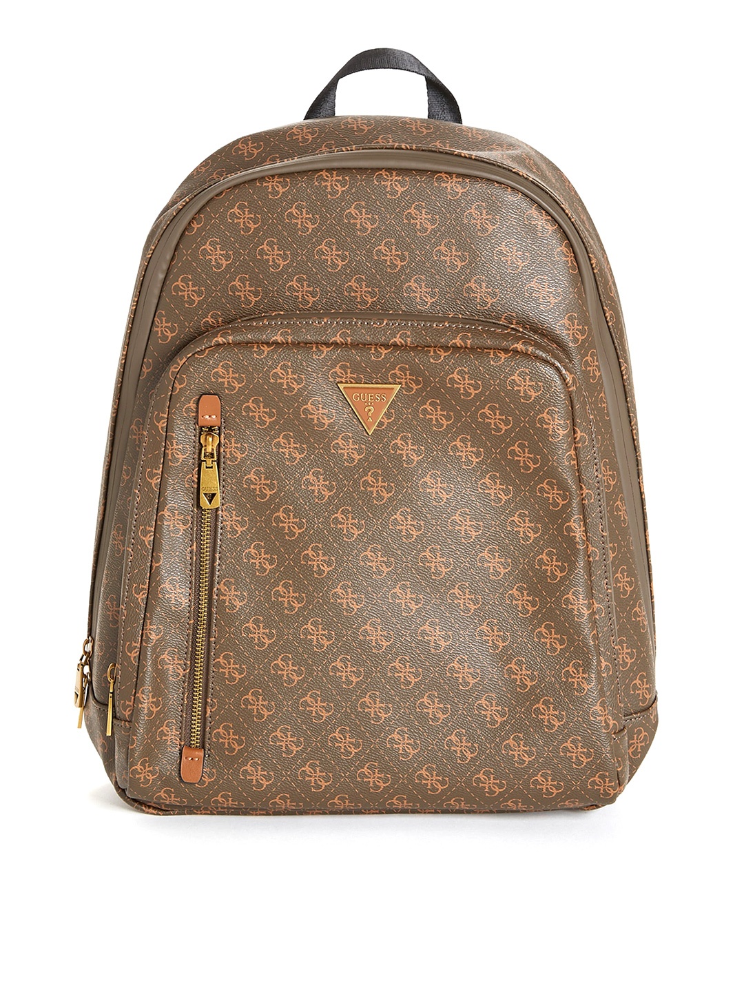 

GUESS Men Brand Logo Backpack, Brown