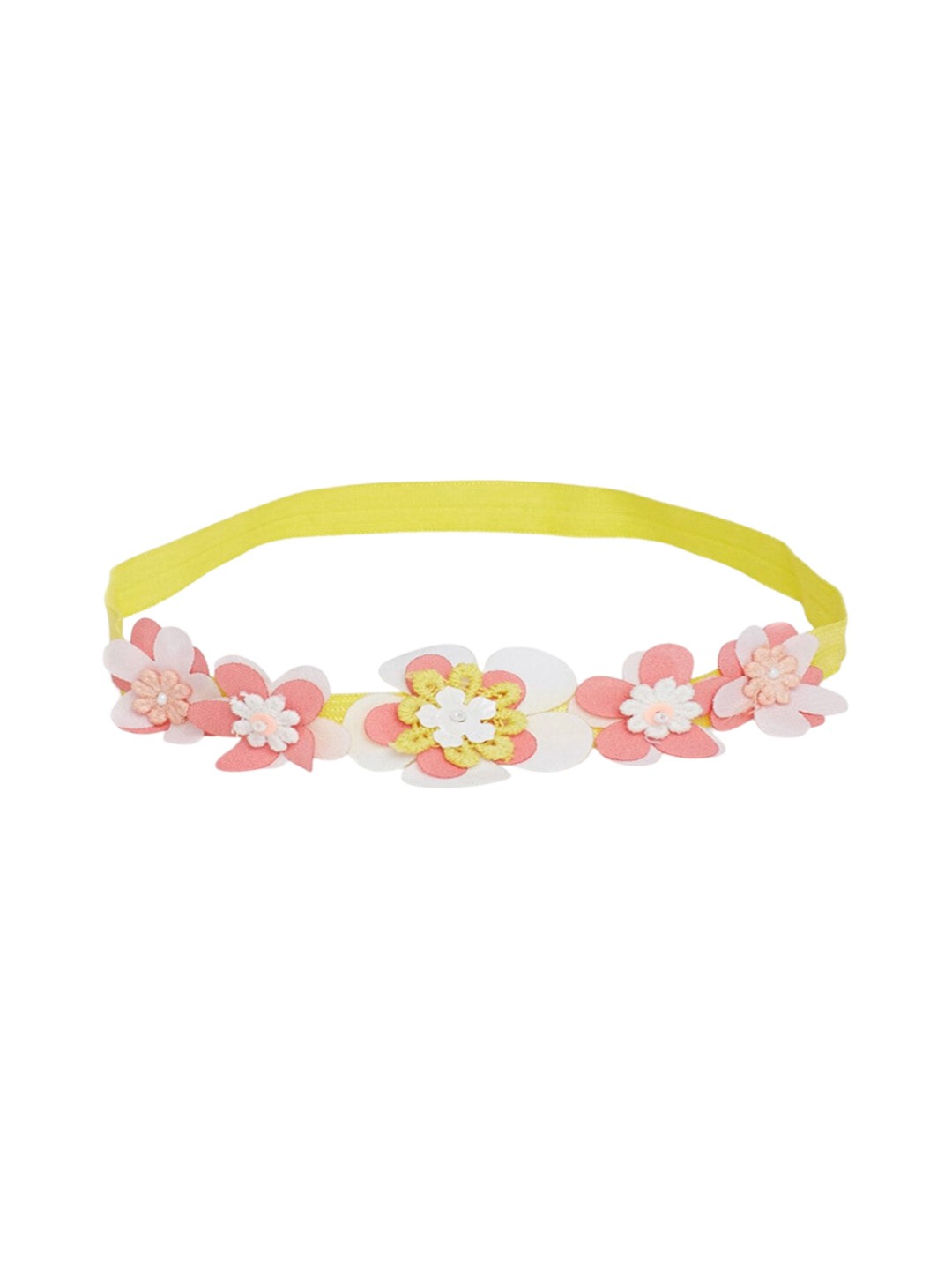 

A Little Fable Girls Bandana Headband, Yellow