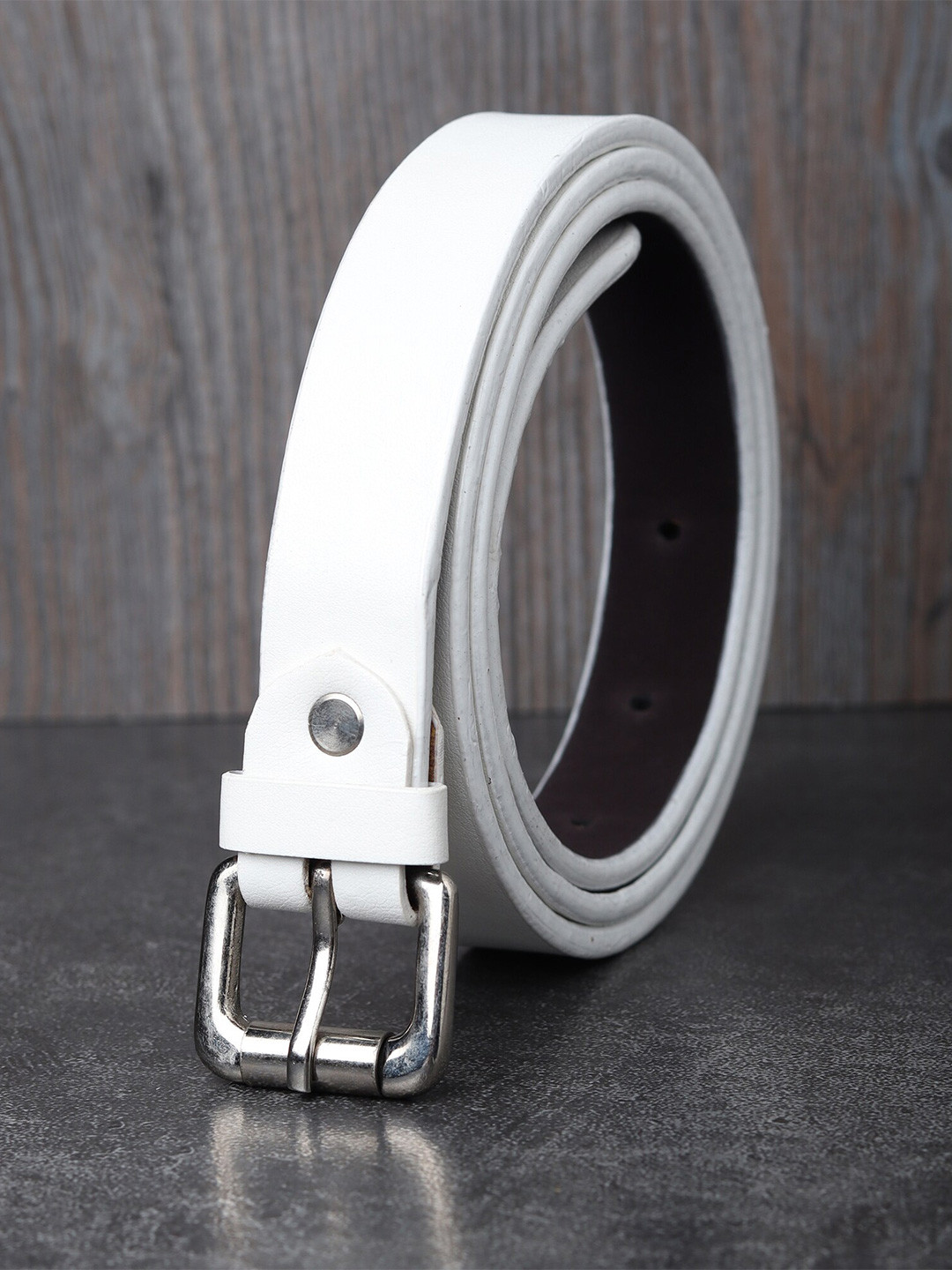 

HENEDA Women Formal Belt, White