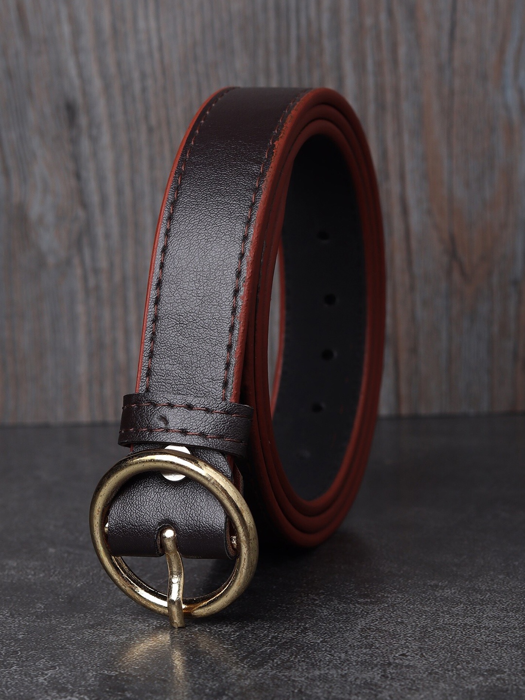 

HENEDA Women Formal Belt, Brown